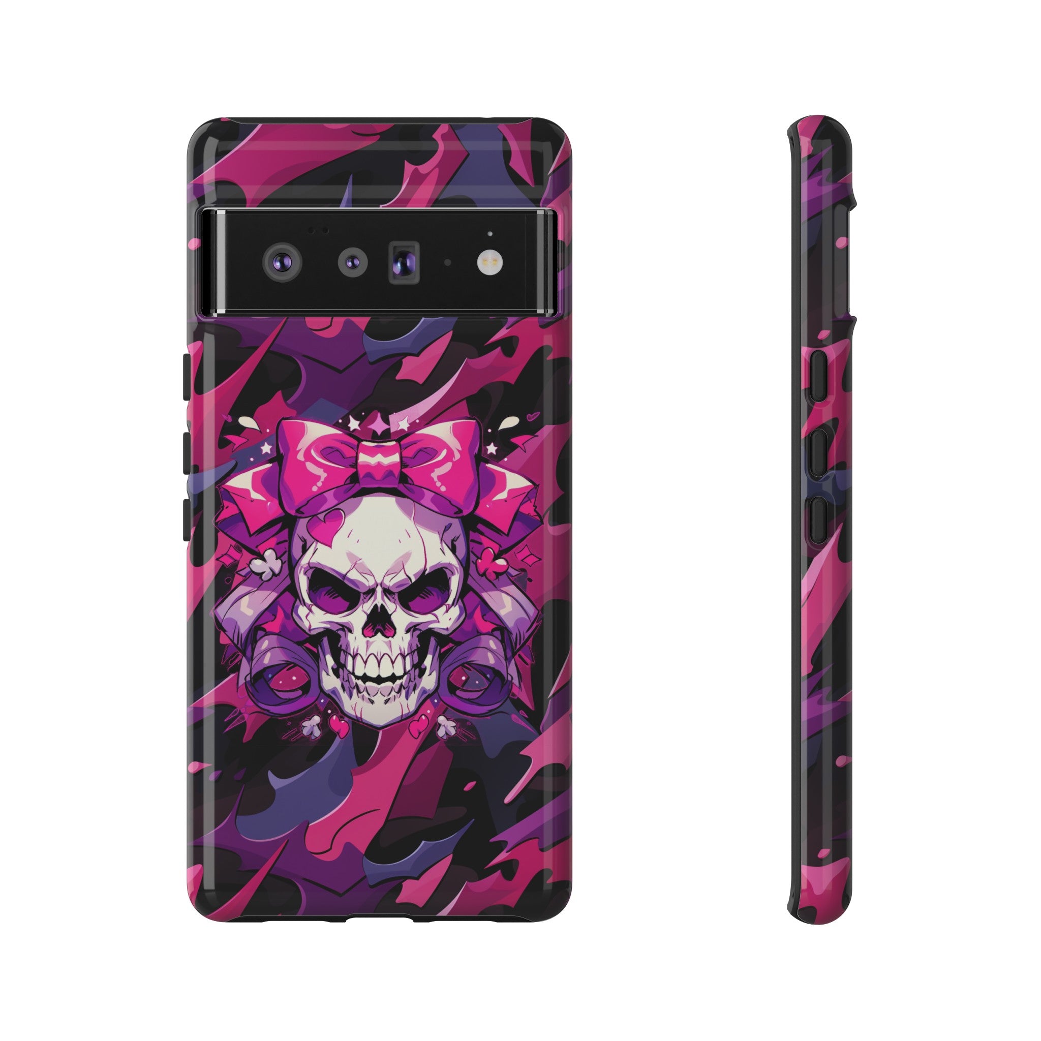 Pink Skull Phone Case