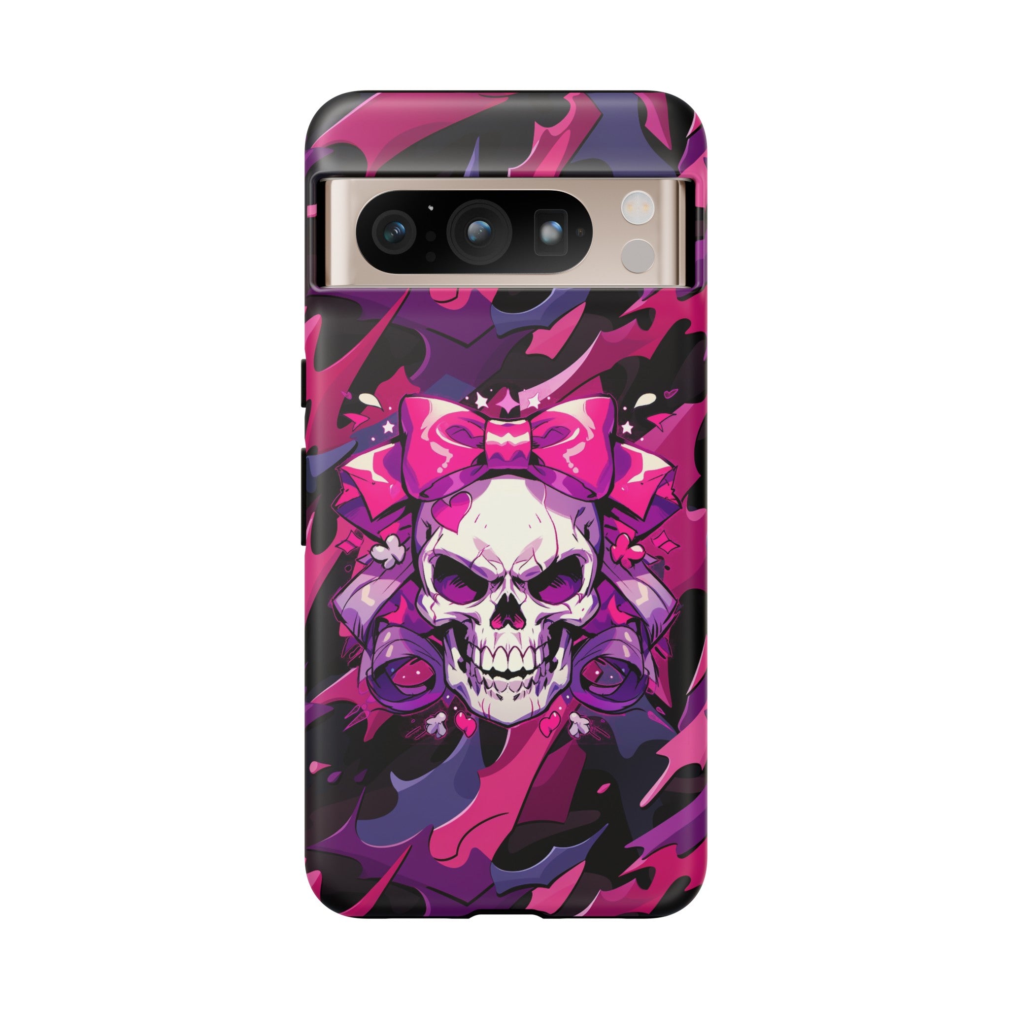 Pink Skull Phone Case