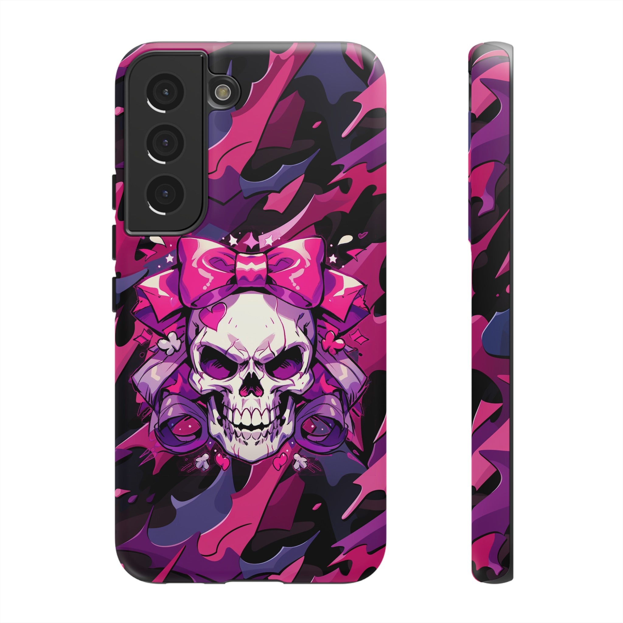 Pink Skull Phone Case