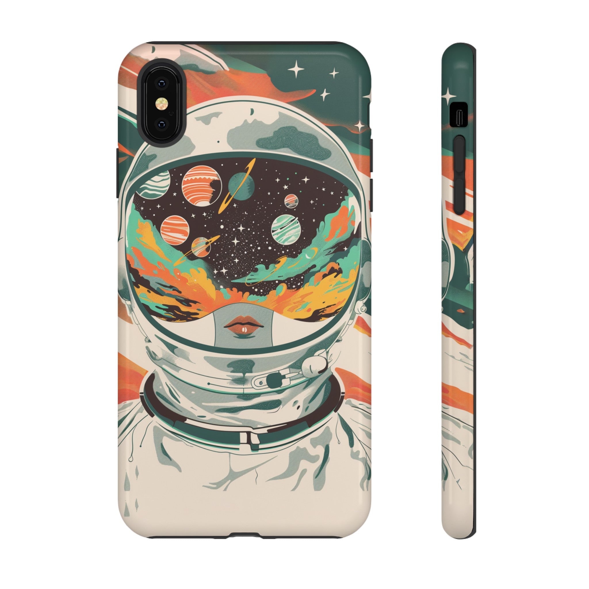 Retro Astronaut Phone Case