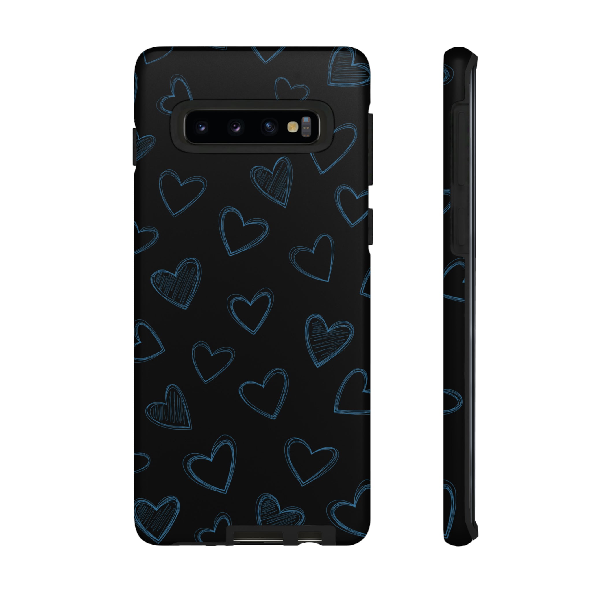 Black Hearts Phone Case