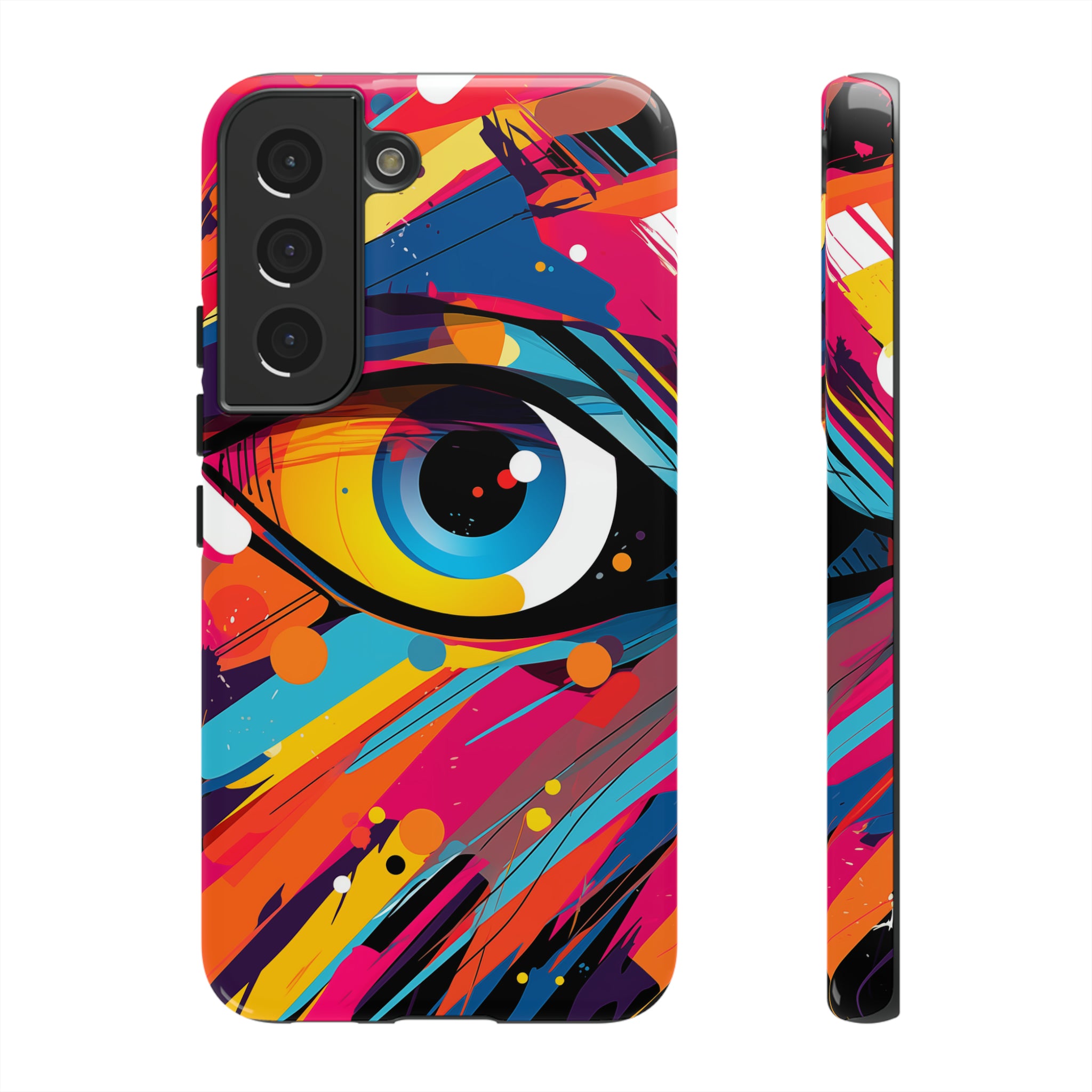 Abstract Eye Phone Case