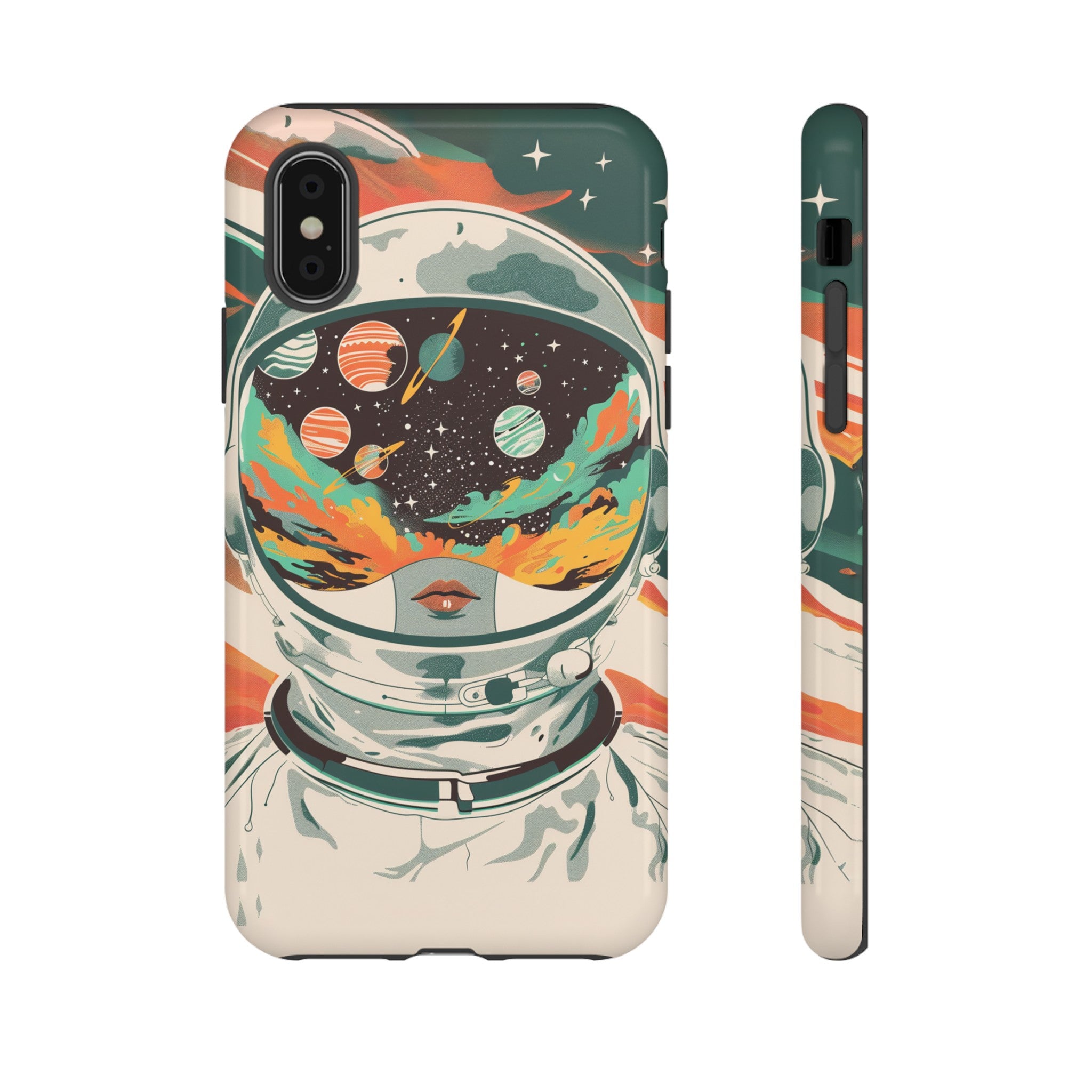 Retro Astronaut Phone Case