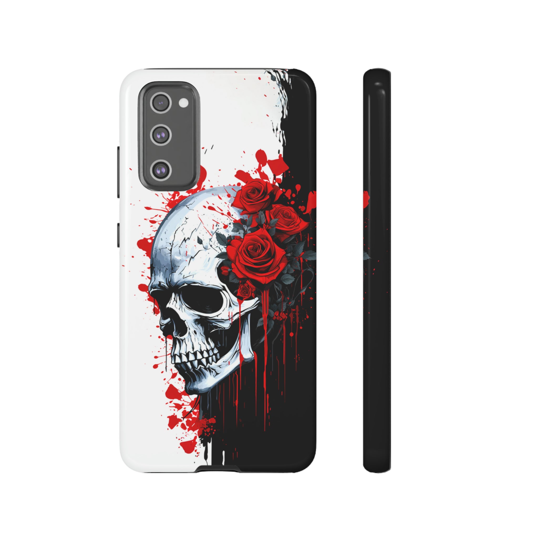 Rose Skull Phone Case