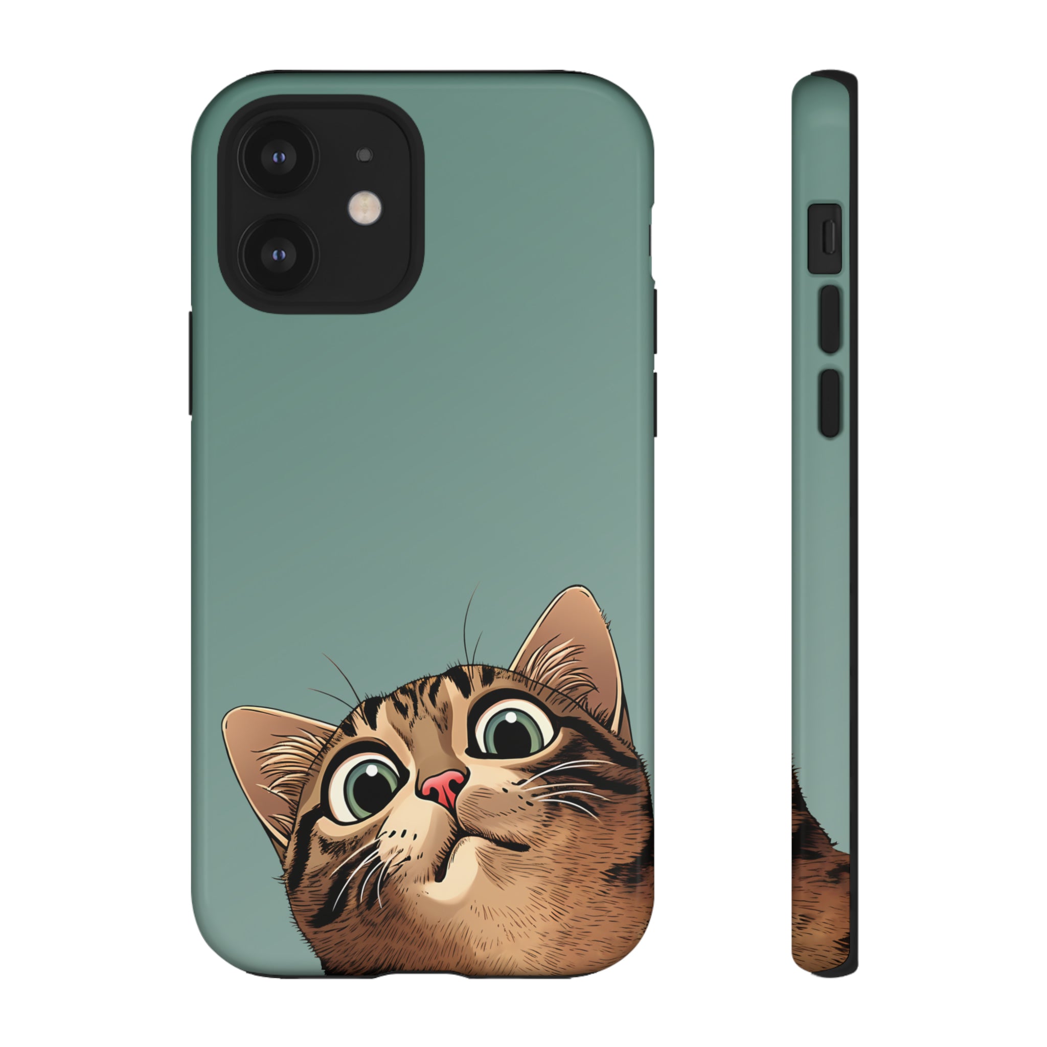 Peeking Cat Phone Case