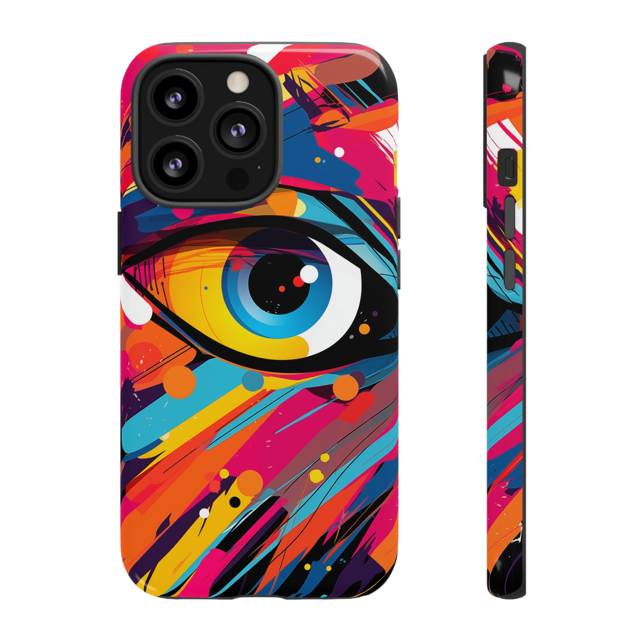 Abstract Eye Phone Case