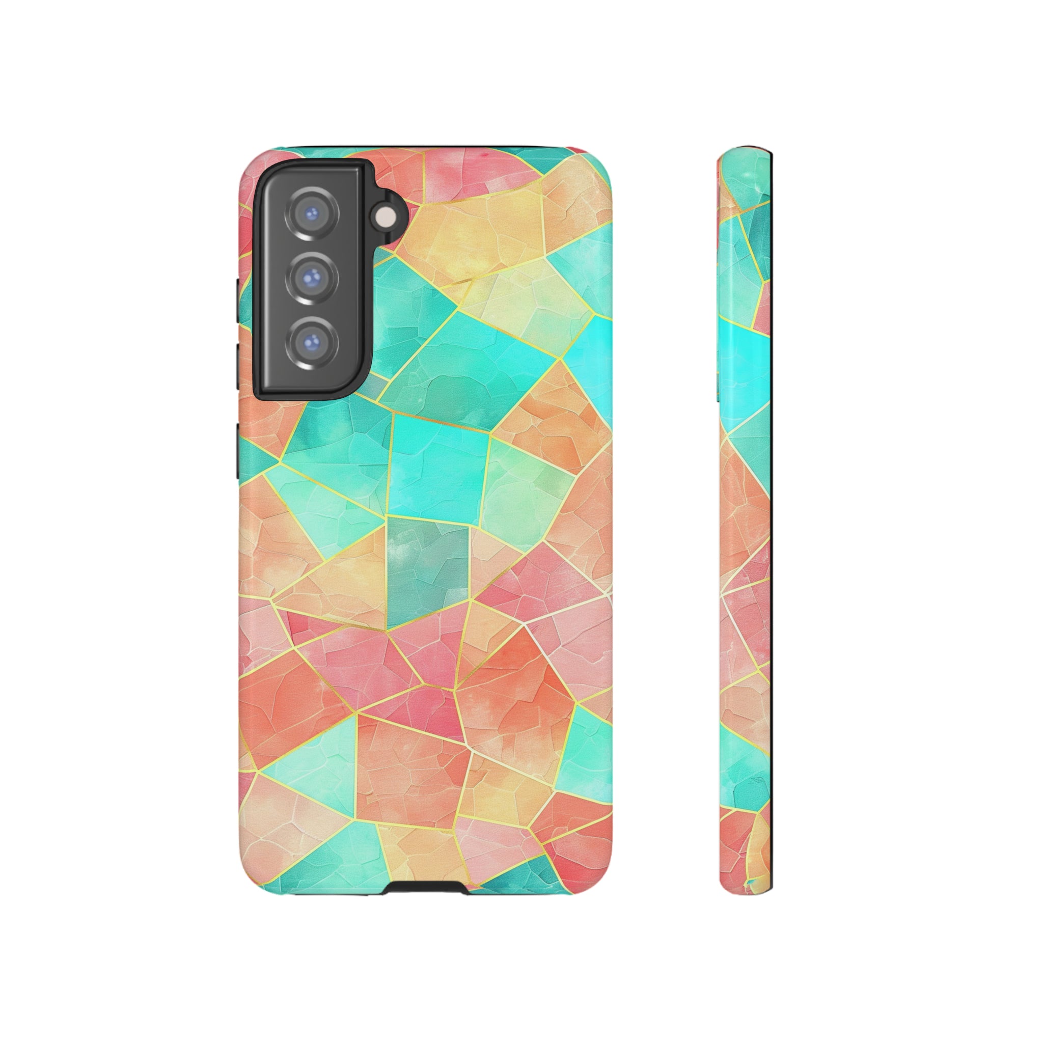 Geometric Pattern Pastel Phone Case