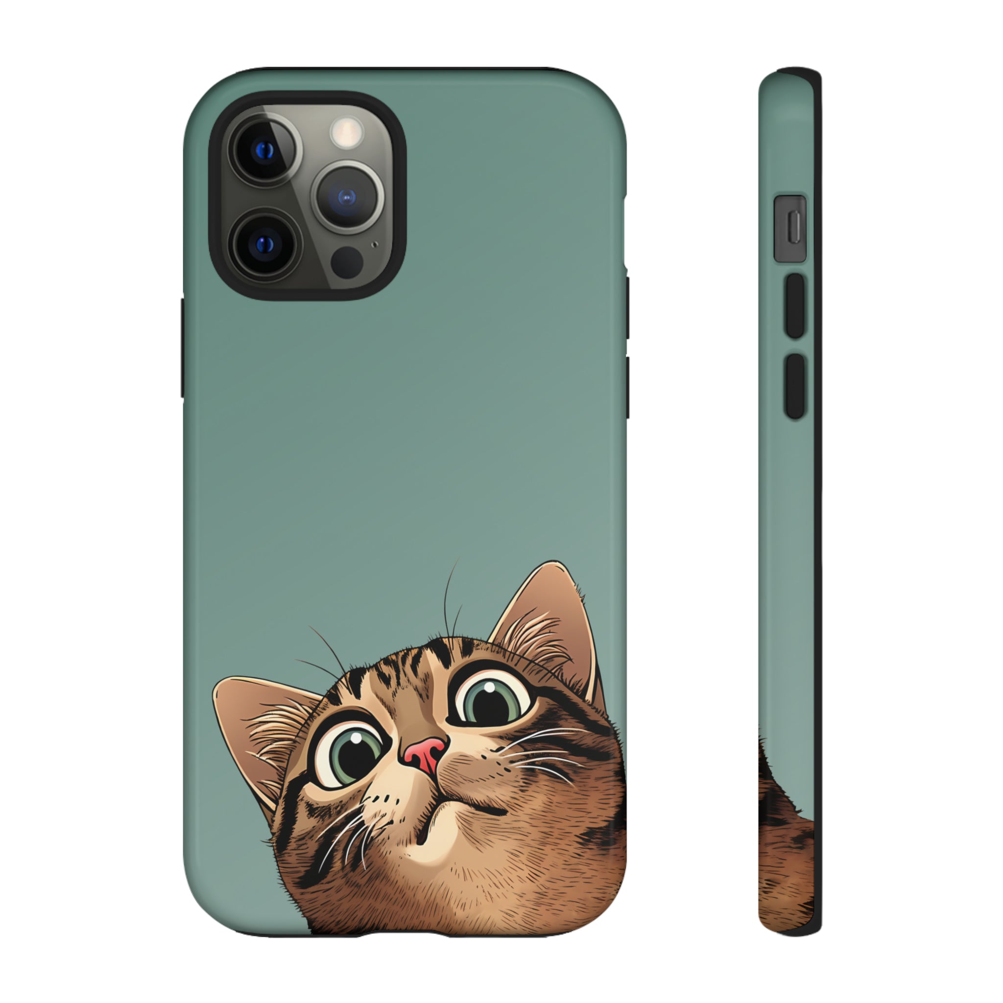 Peeking Cat Phone Case