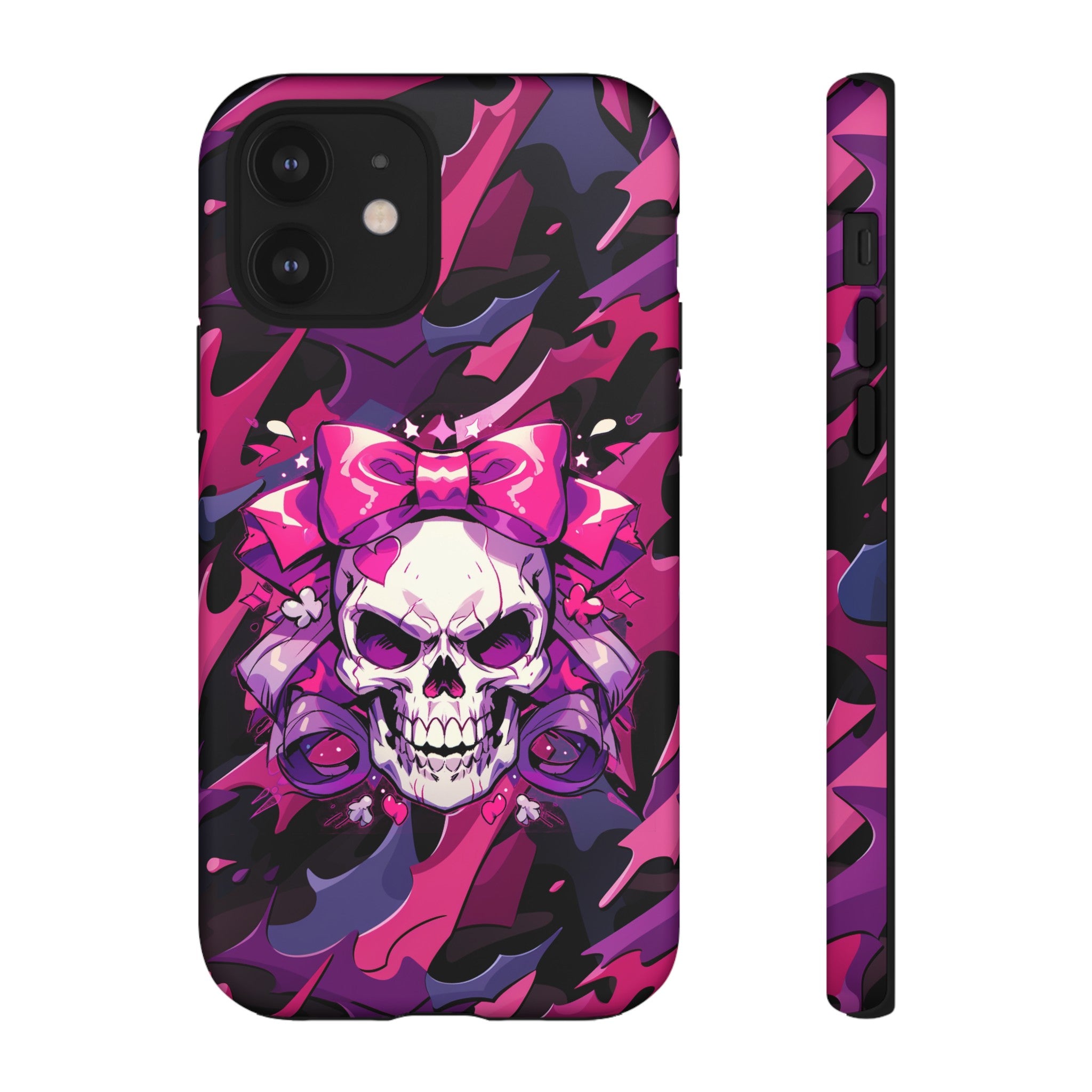 Pink Skull Phone Case