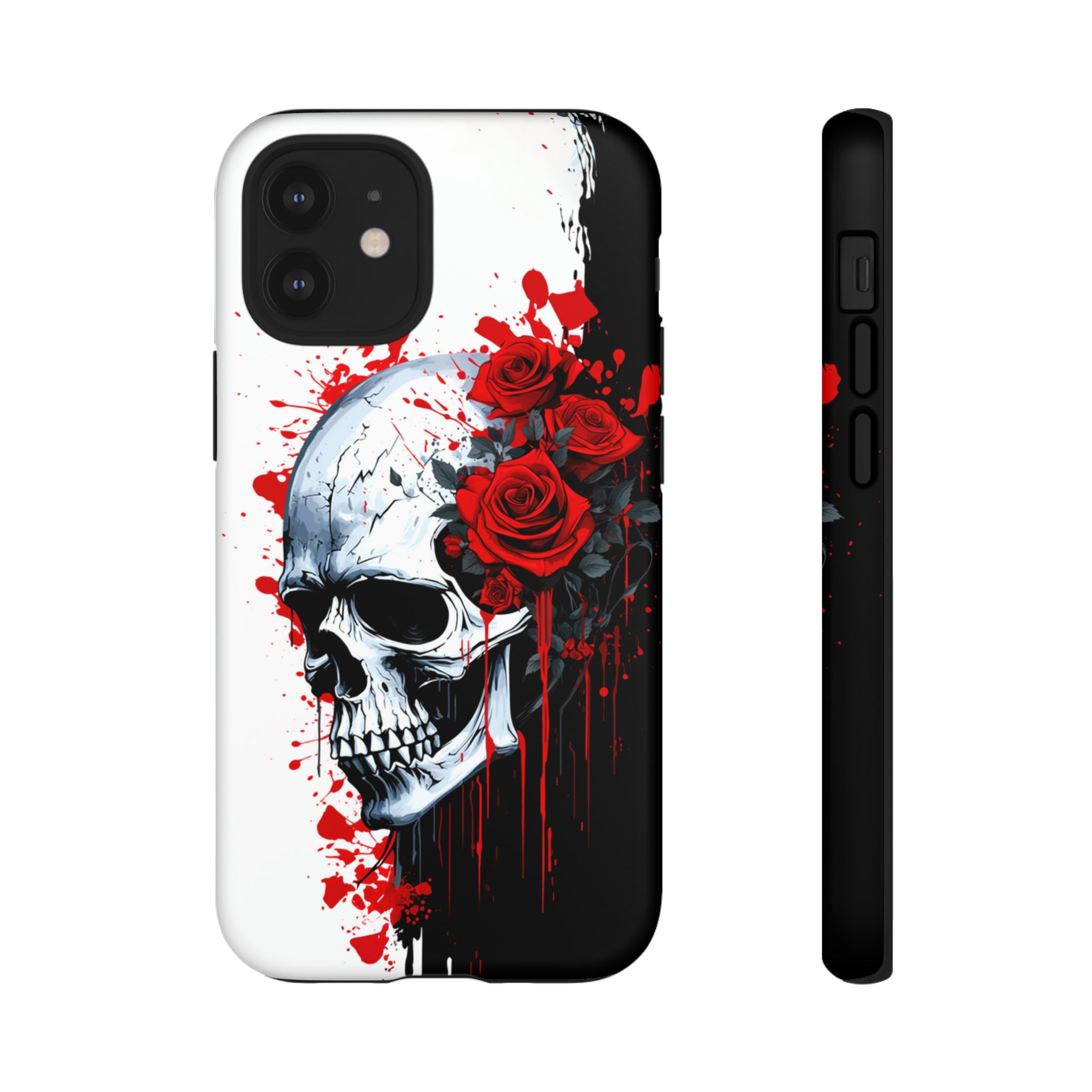 Rose Skull Phone Case