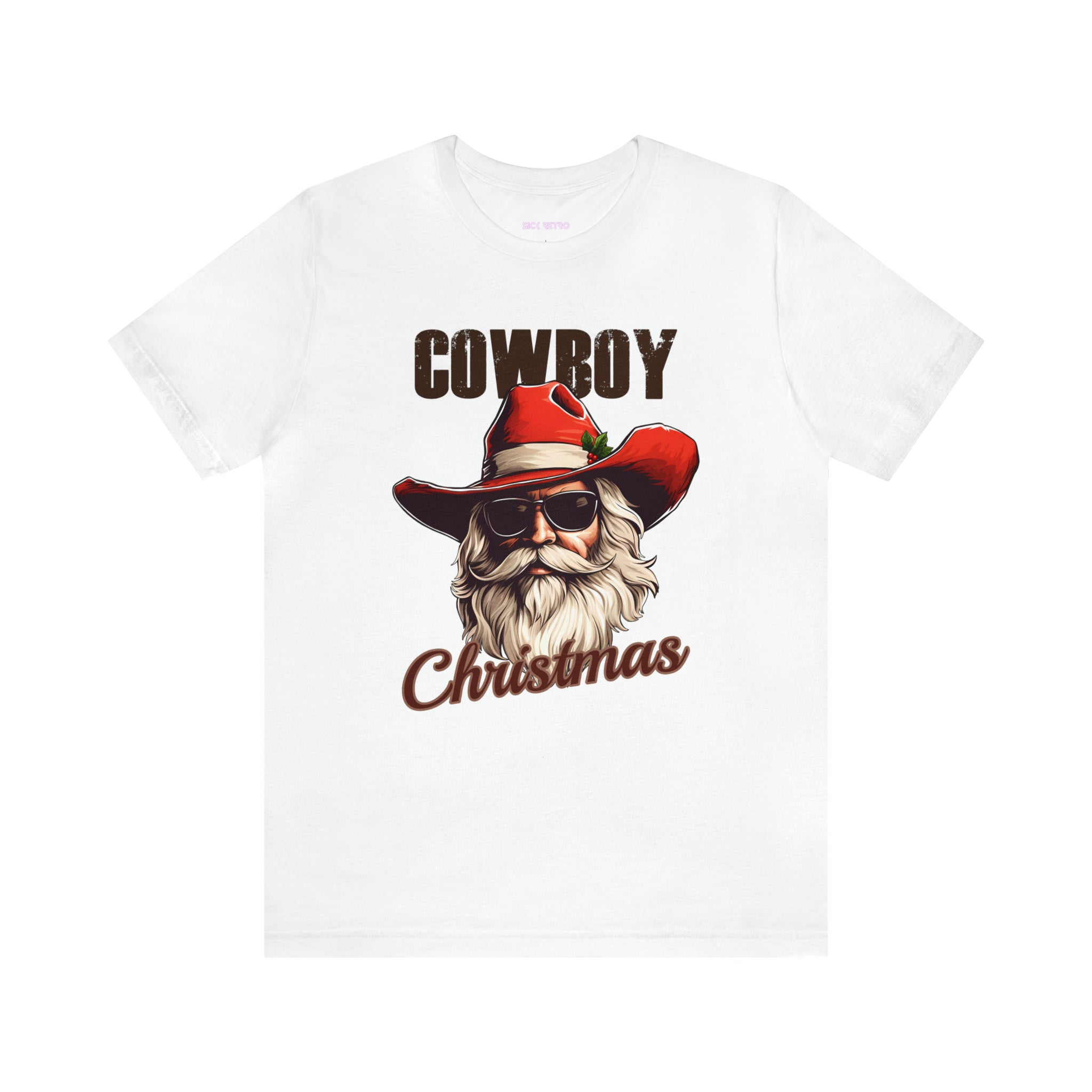 santa t cowboy christmas