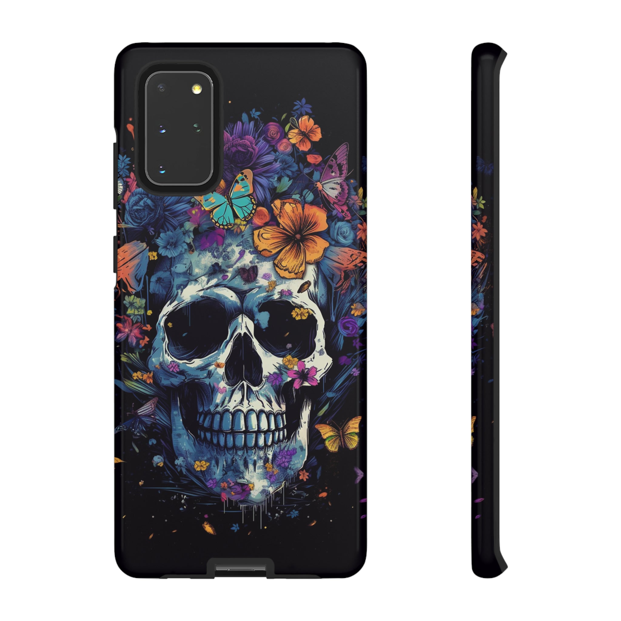 Blooming Skull Phone Case