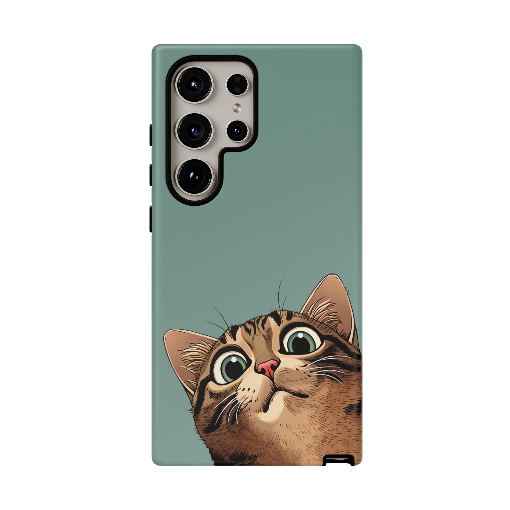 Peeking Cat Phone Case