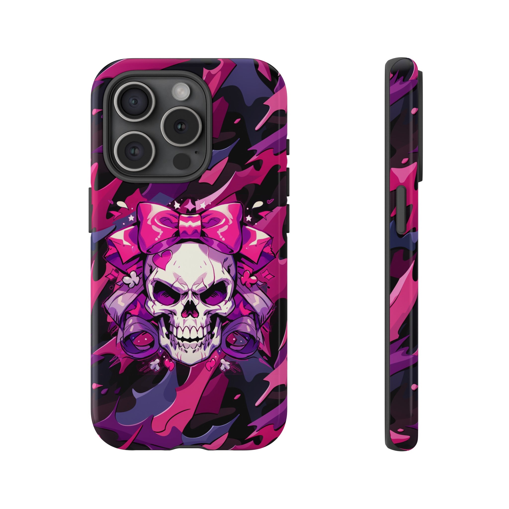 Pink Skull Phone Case