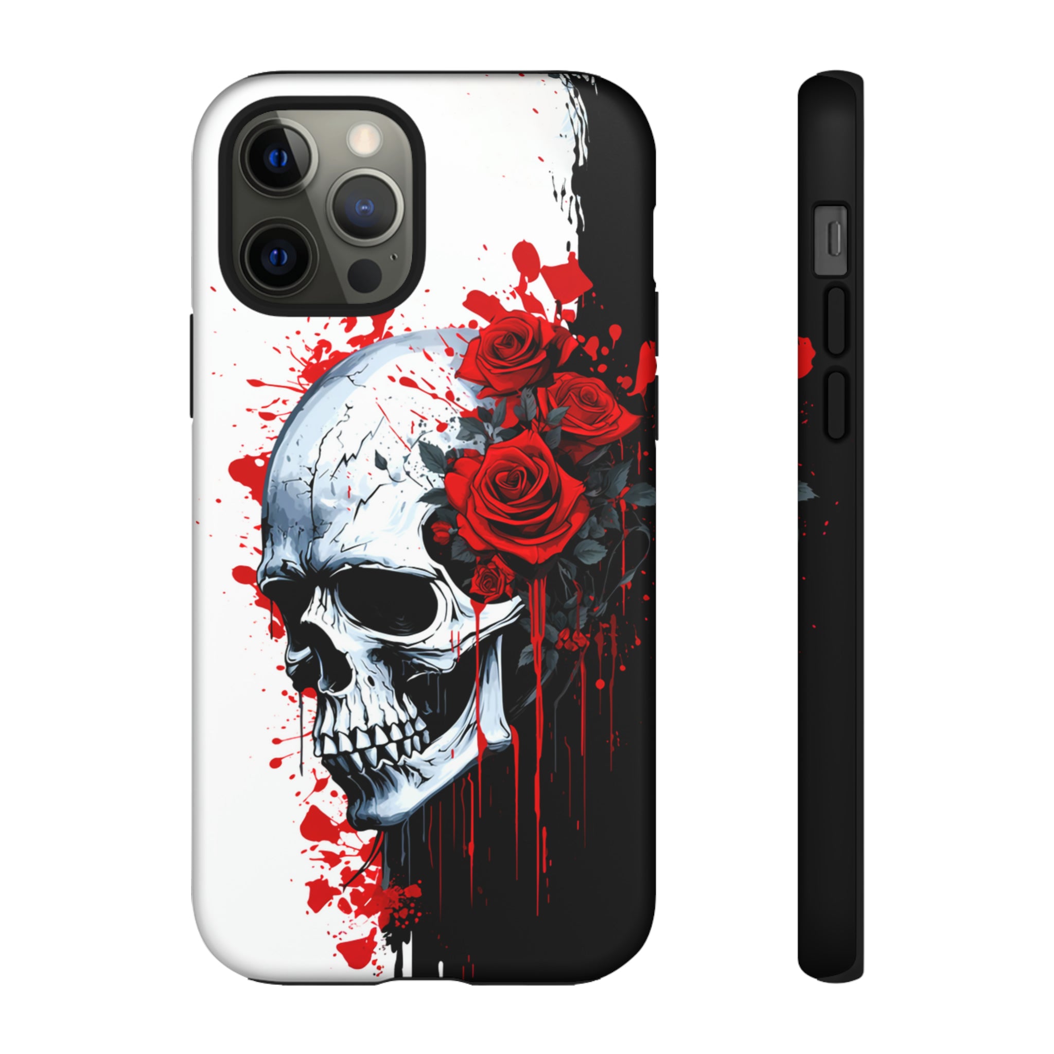 Rose Skull Phone Case