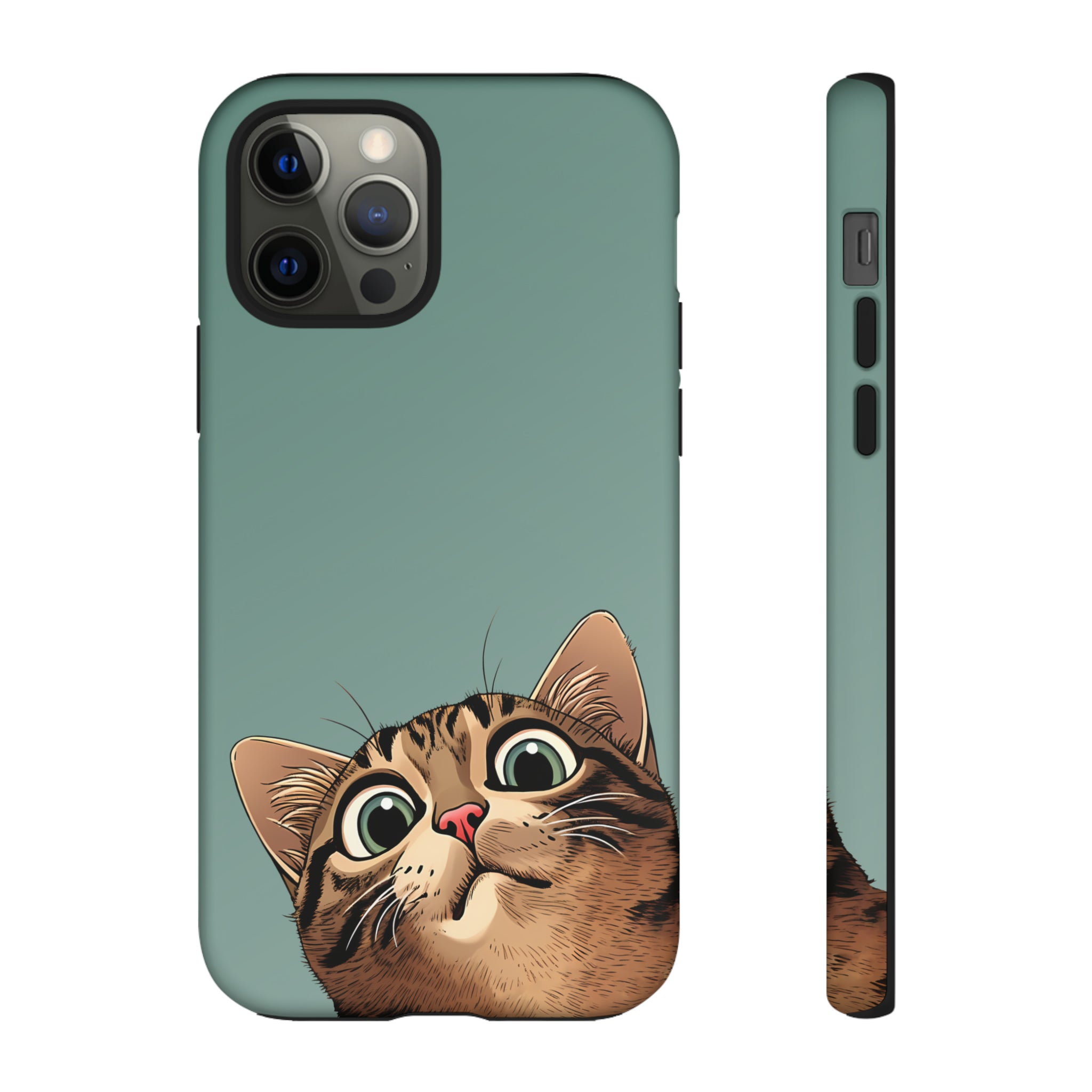 Peeking Cat Phone Case