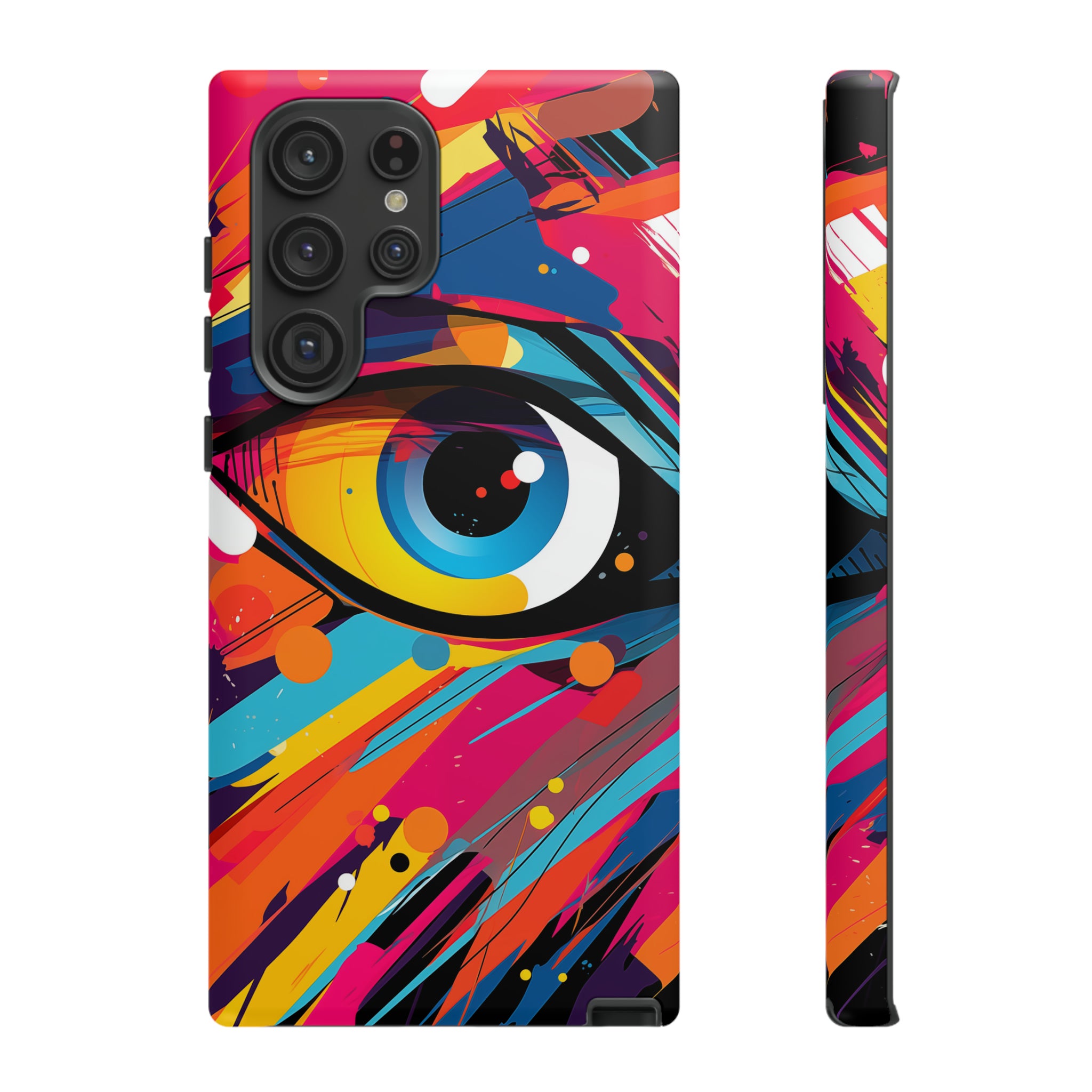 Abstract Eye Phone Case