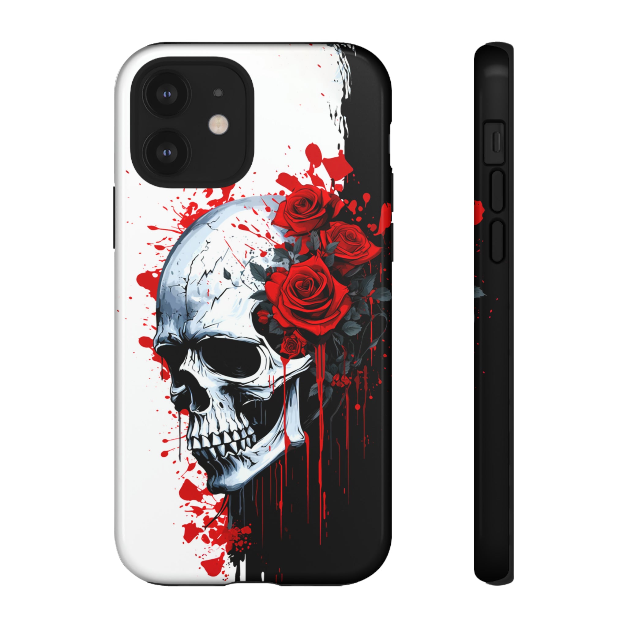 Rose Skull Phone Case