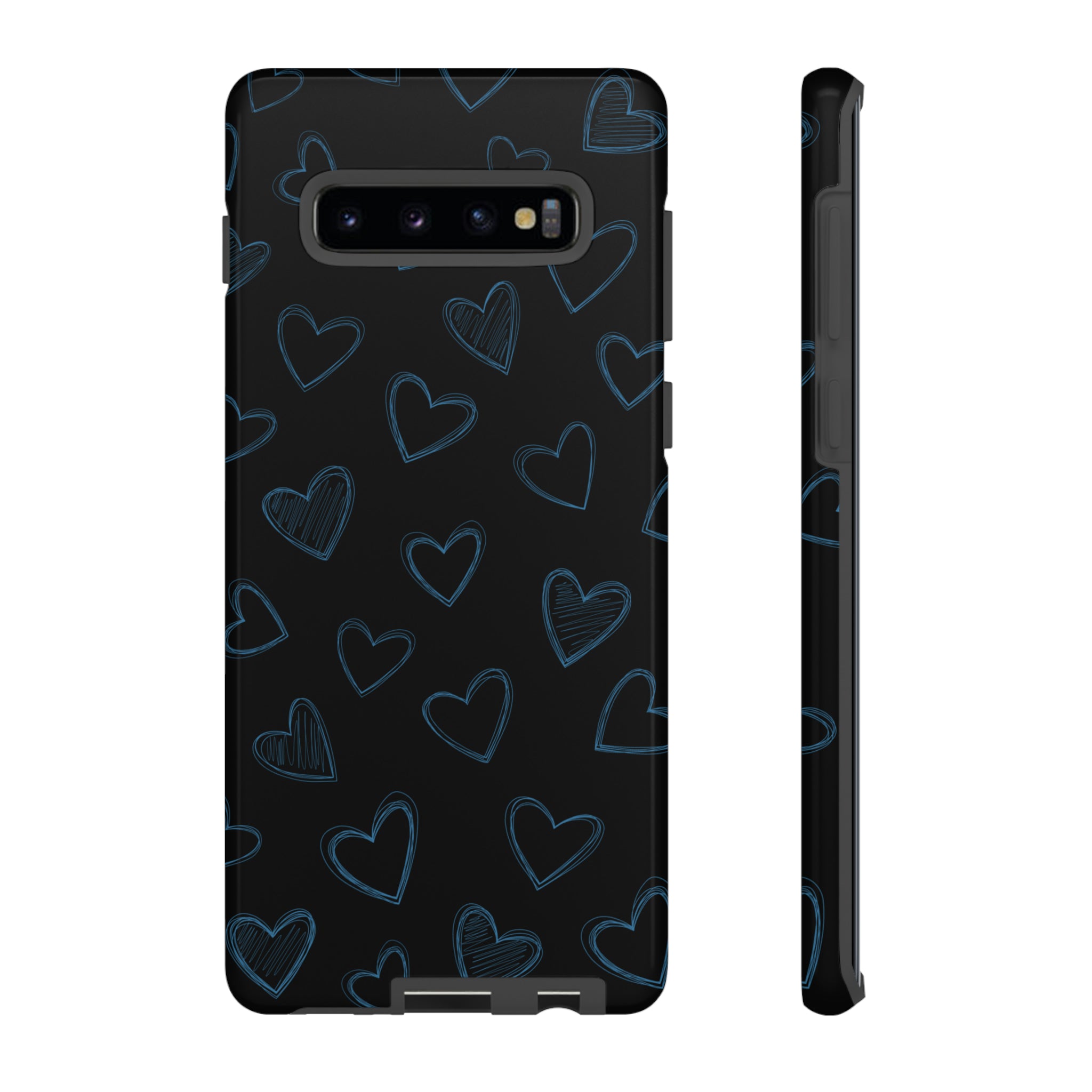 Black Hearts Phone Case