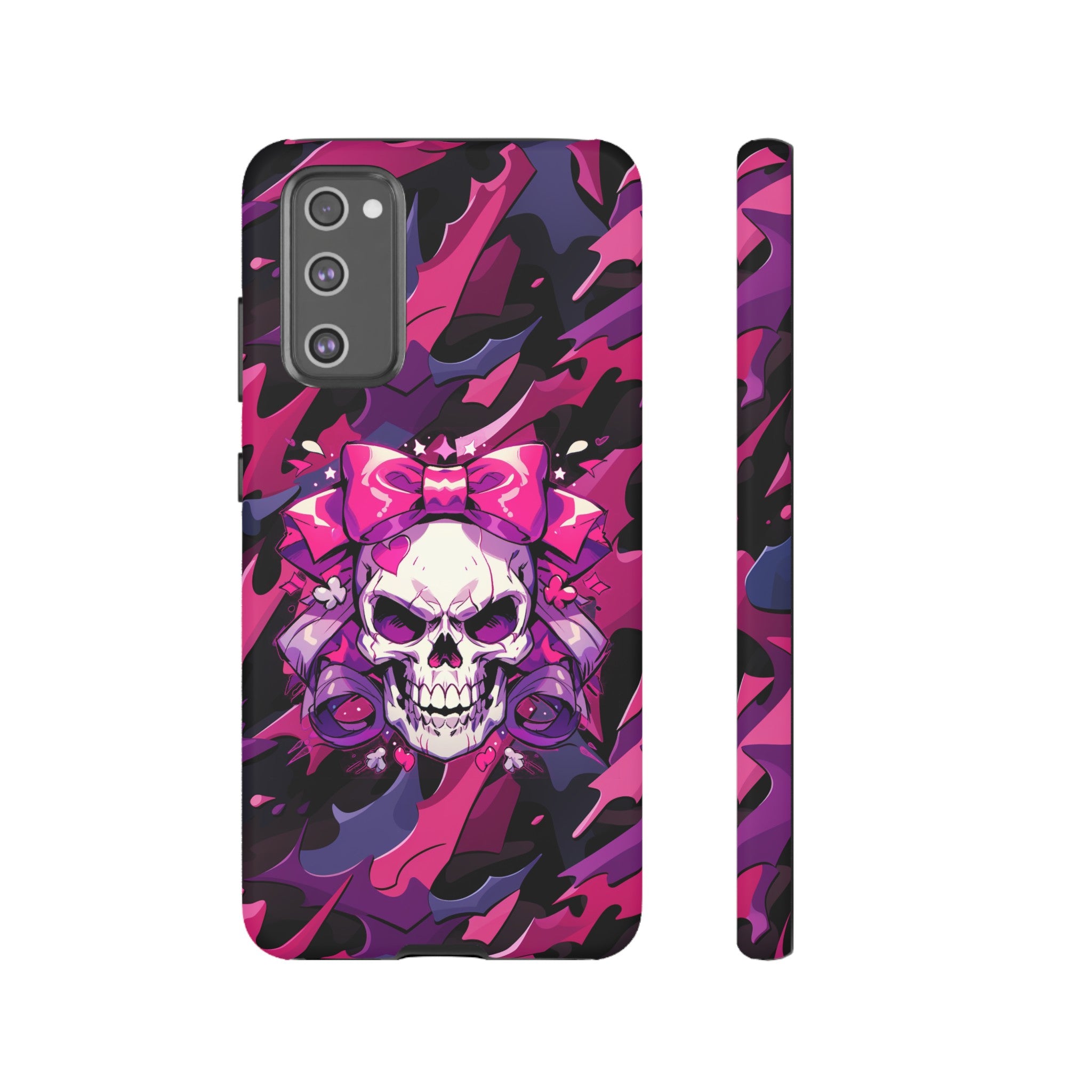 Pink Skull Phone Case