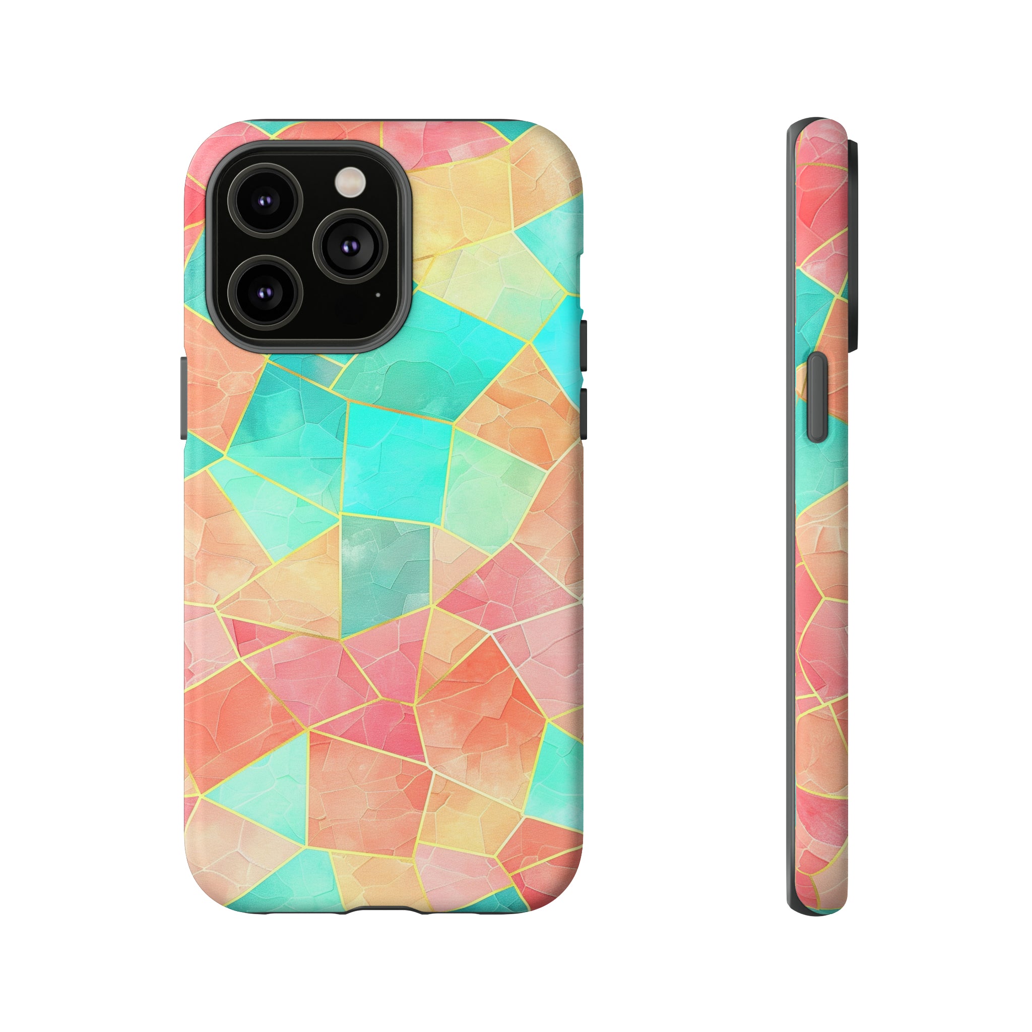 Geometric Pattern Pastel Phone Case