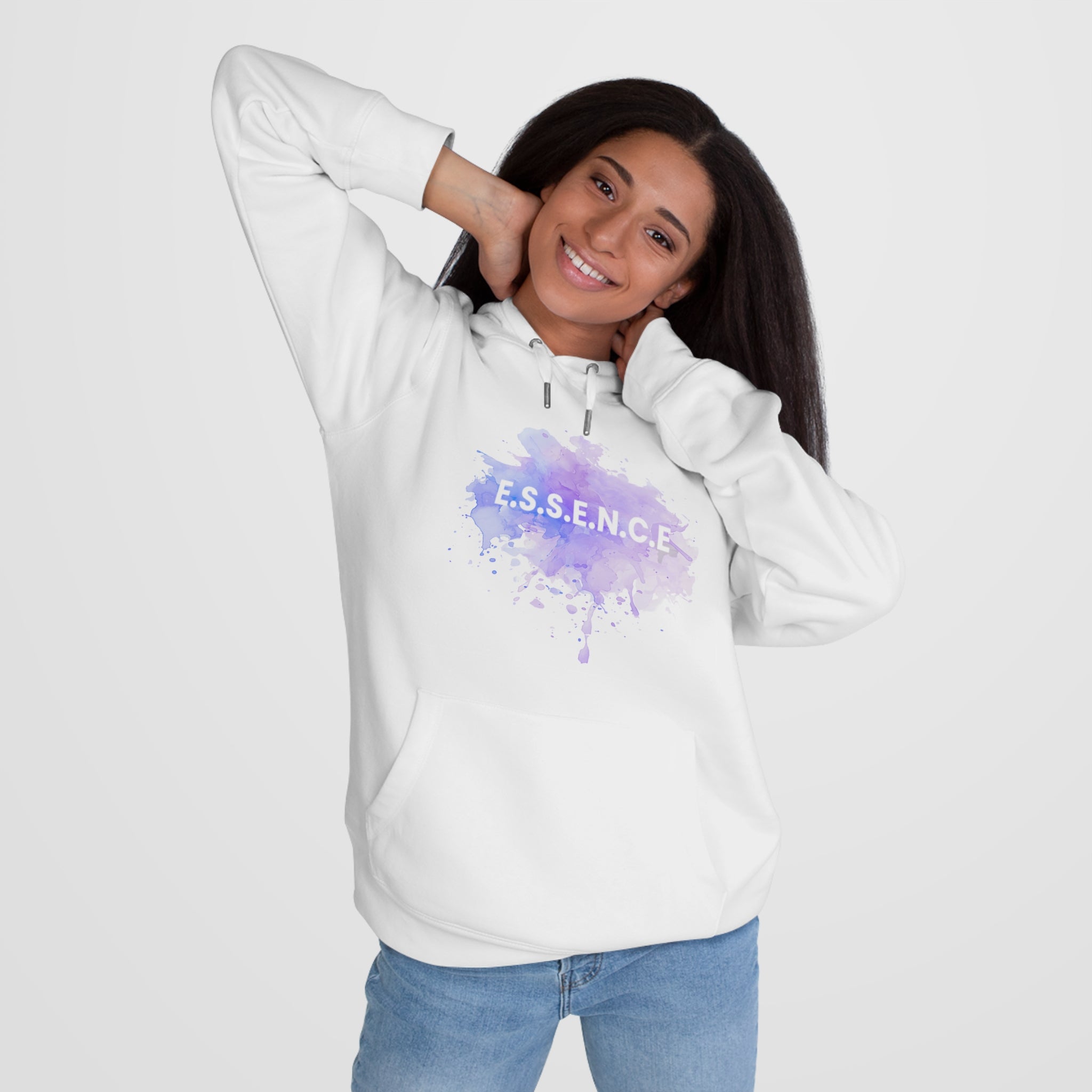 E.S.S.E.N.C.E. watercolor hoodie