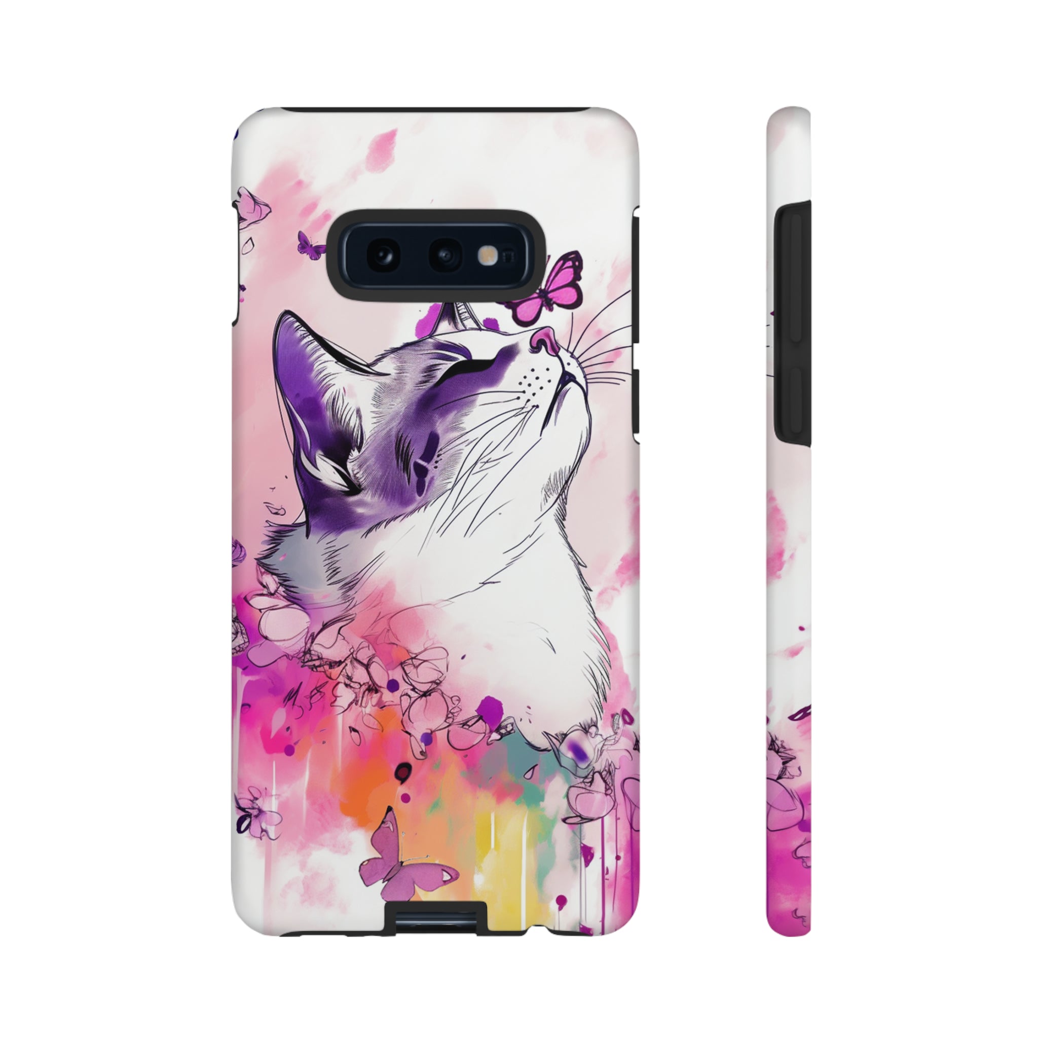 Whimsical Cat Phone Case