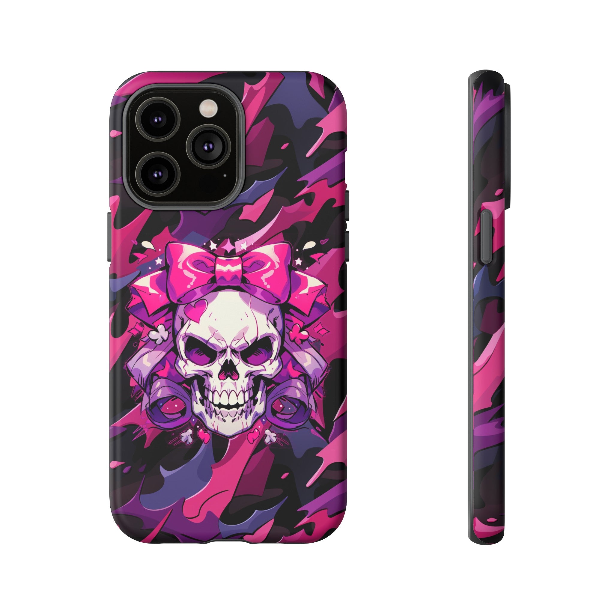 Pink Skull Phone Case