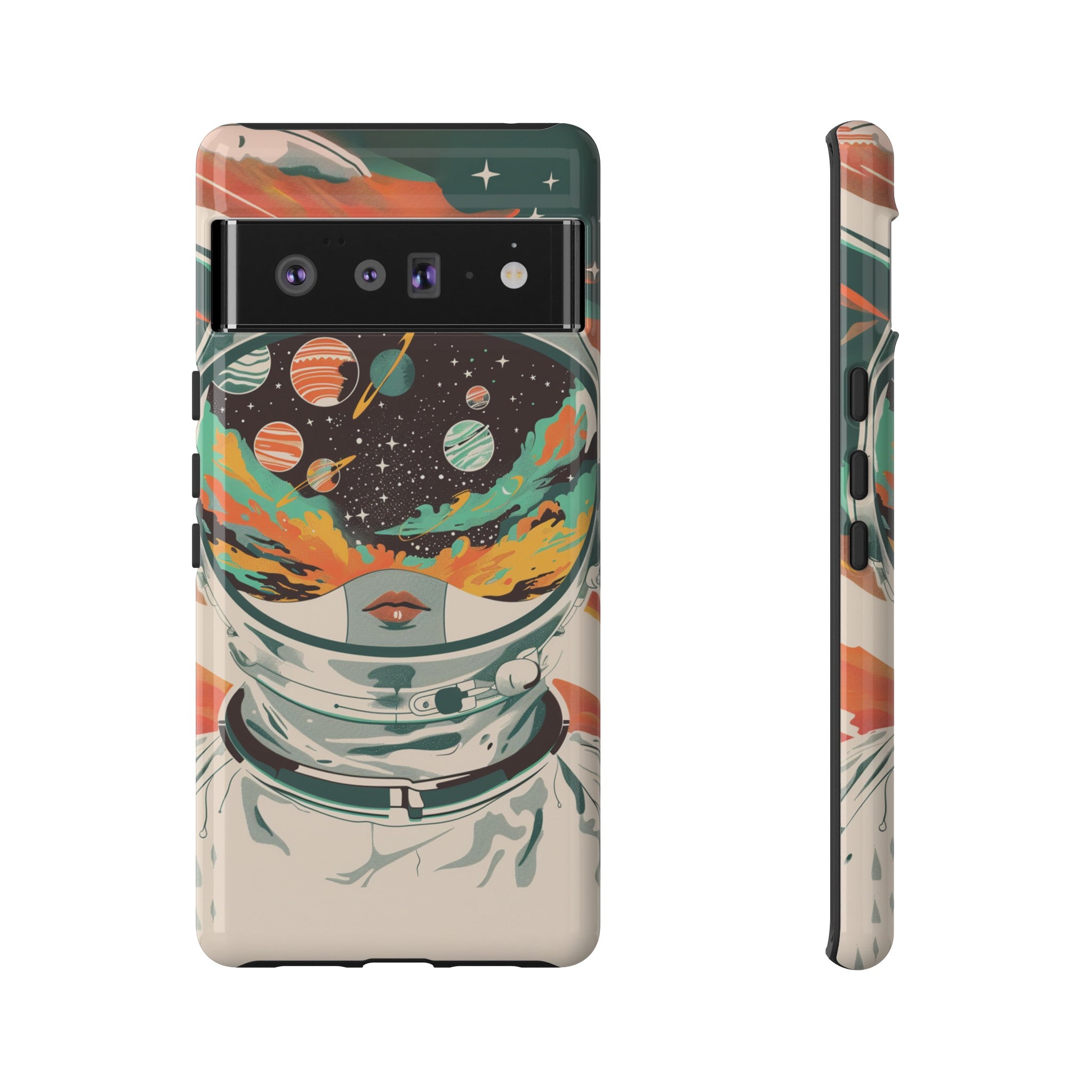 Retro Astronaut Phone Case