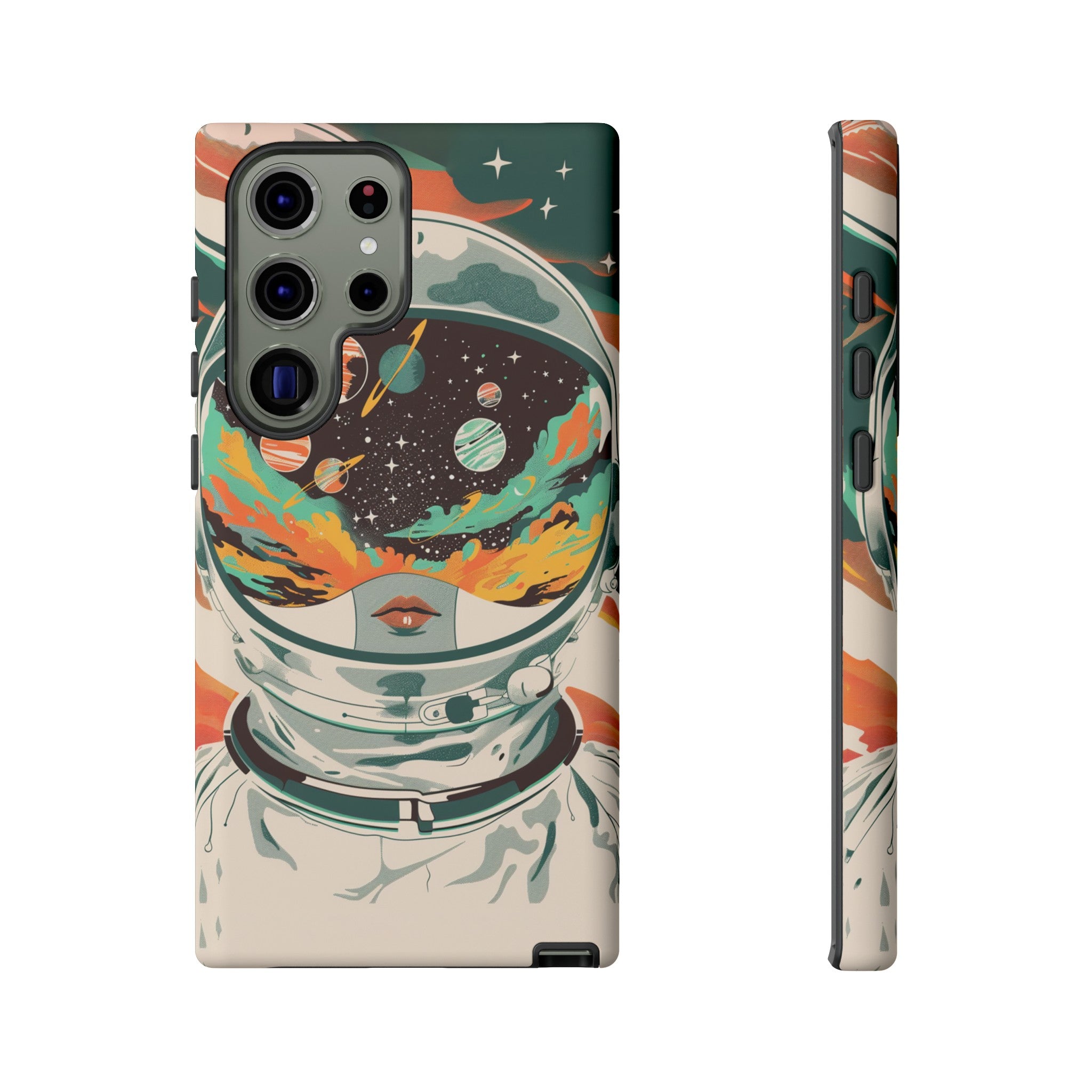 Retro Astronaut Phone Case