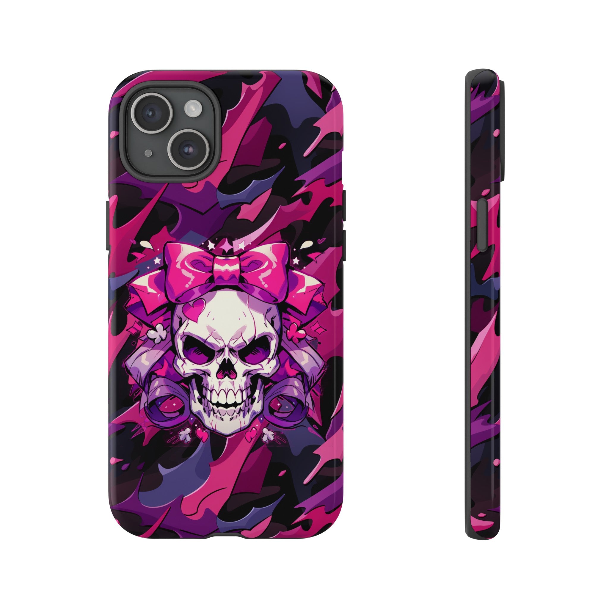 Pink Skull Phone Case