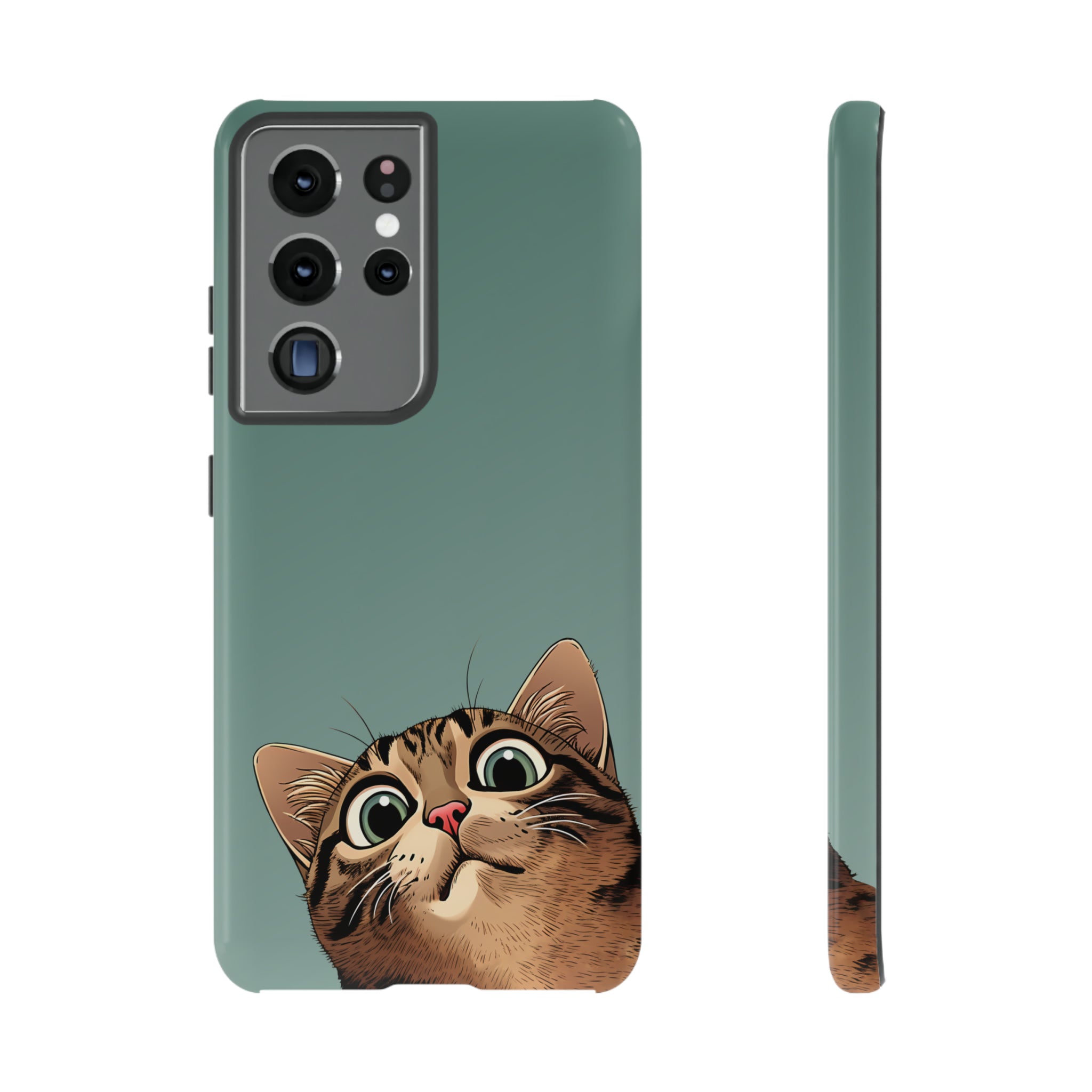 Peeking Cat Phone Case