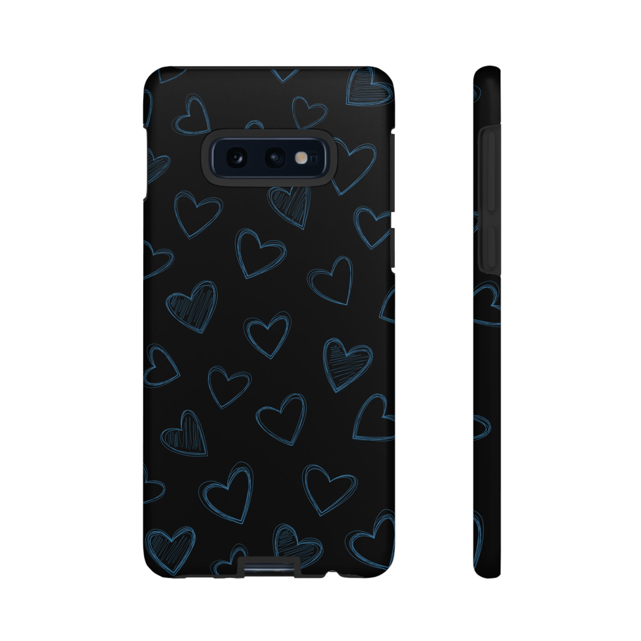 Black Hearts Phone Case