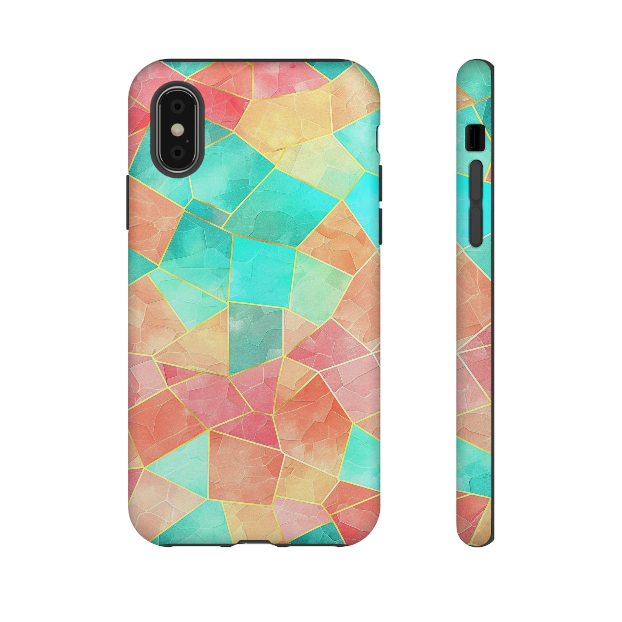 Geometric Pattern Pastel Phone Case