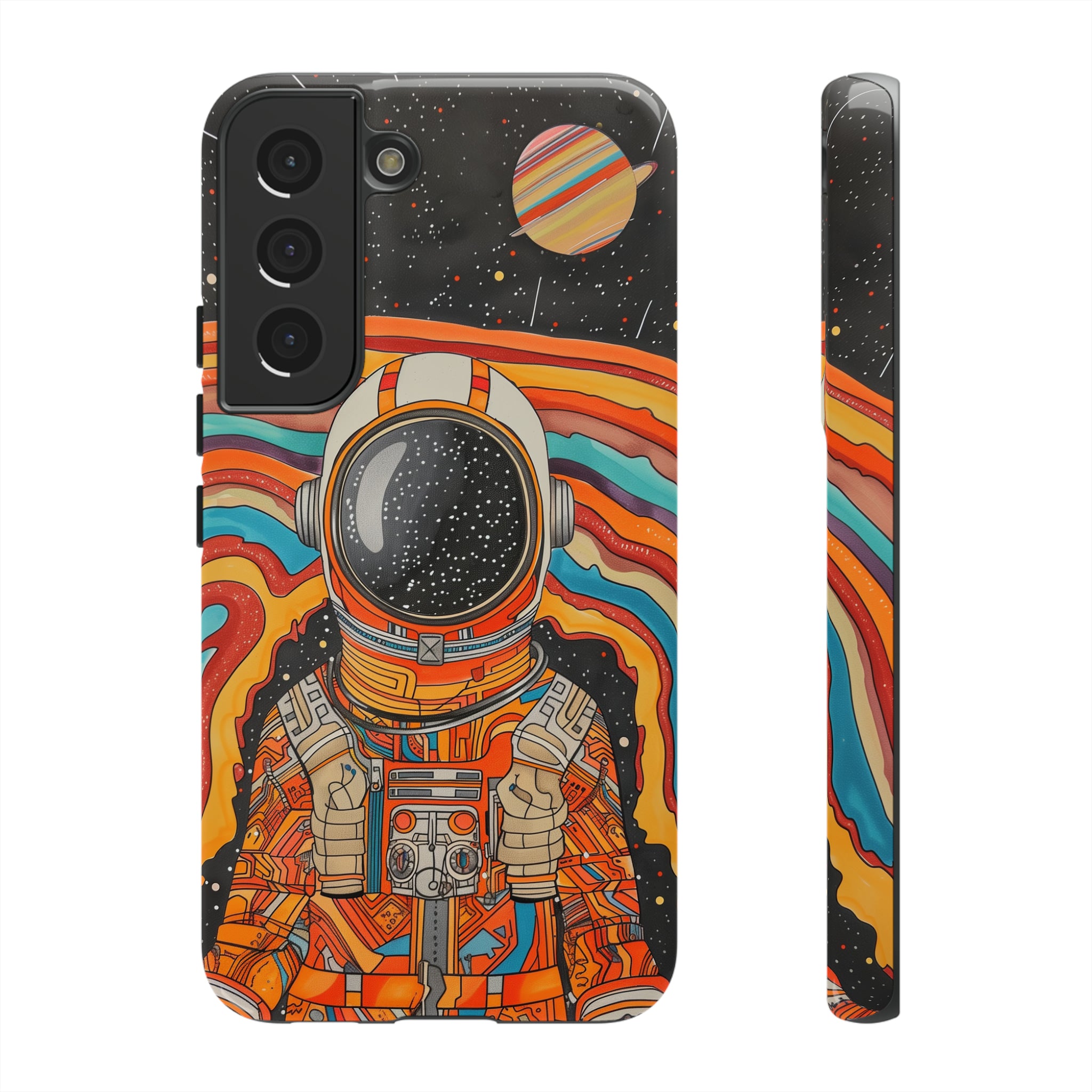 Psychedelic Astronaut Phone Case