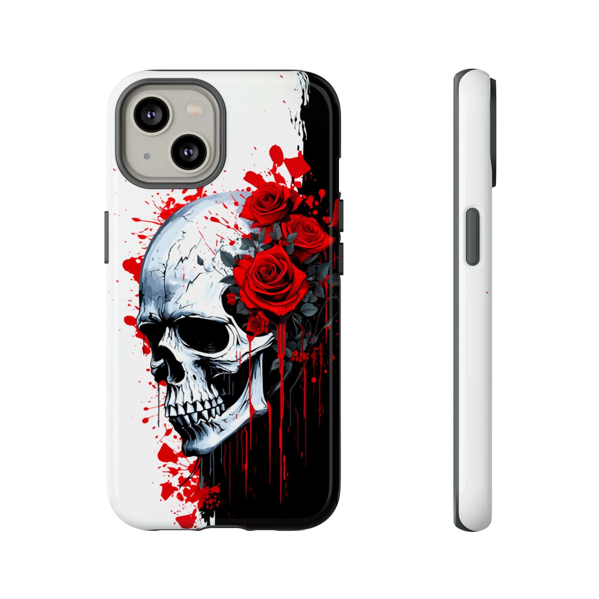 Rose Skull Phone Case