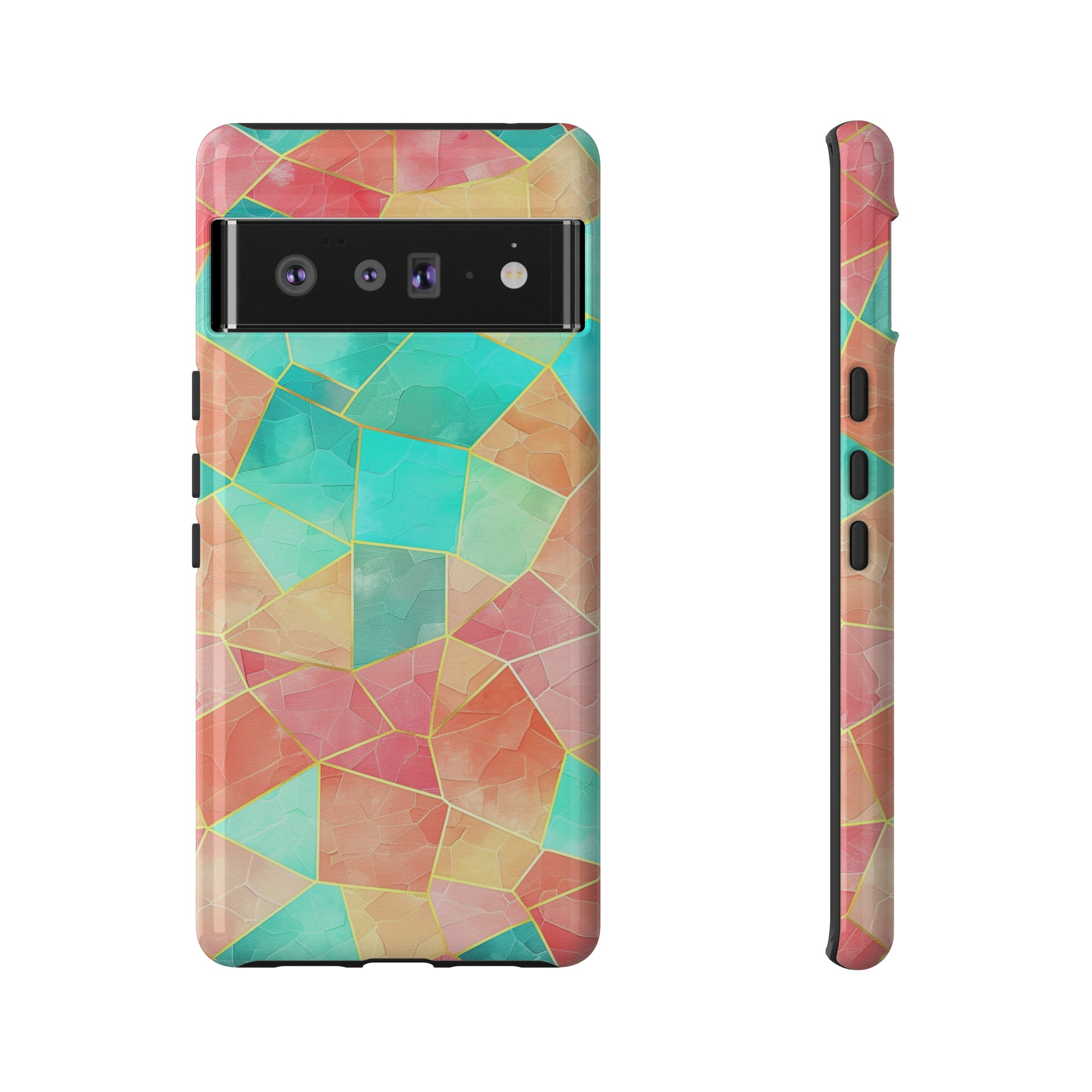 Geometric Pattern Pastel Phone Case