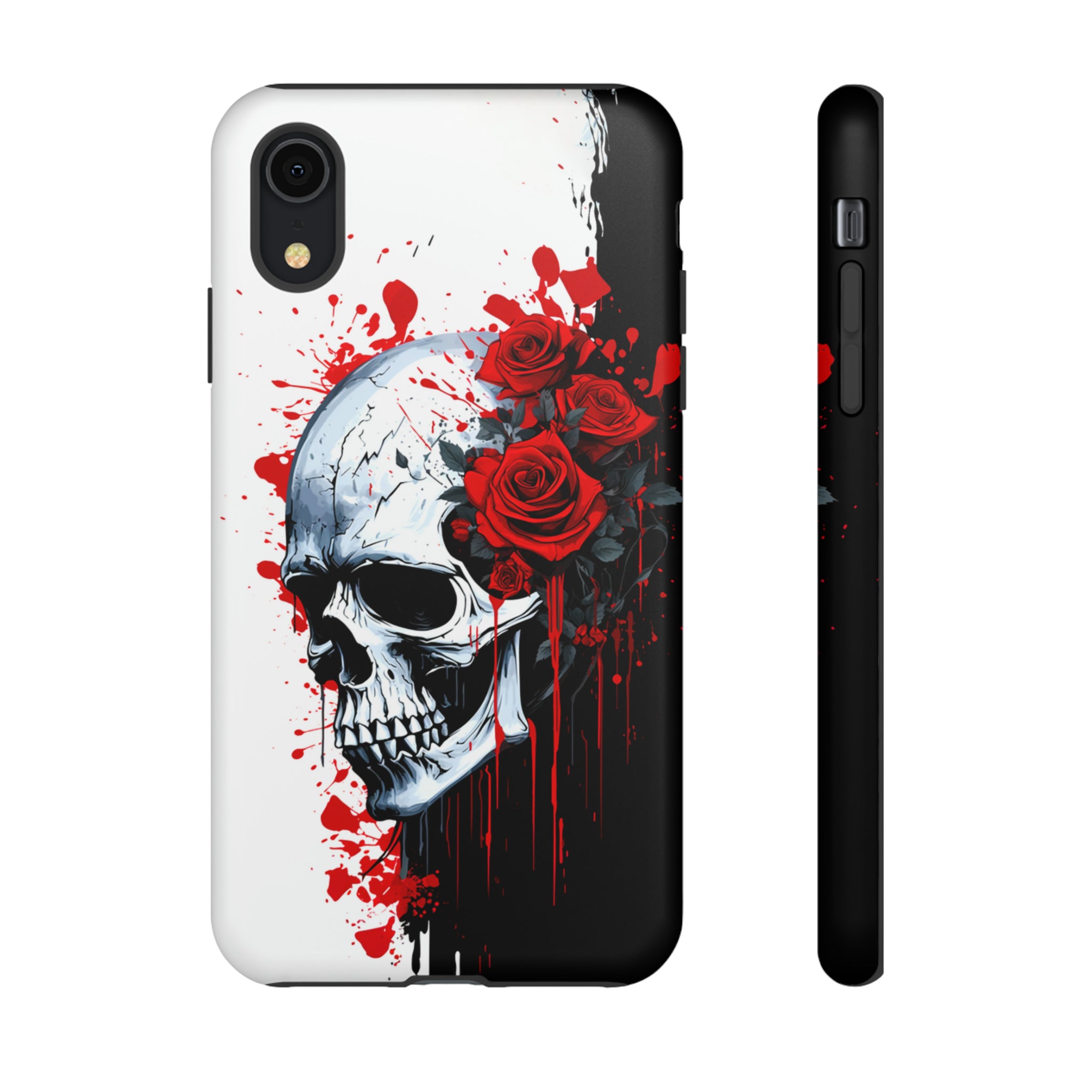 Rose Skull Phone Case