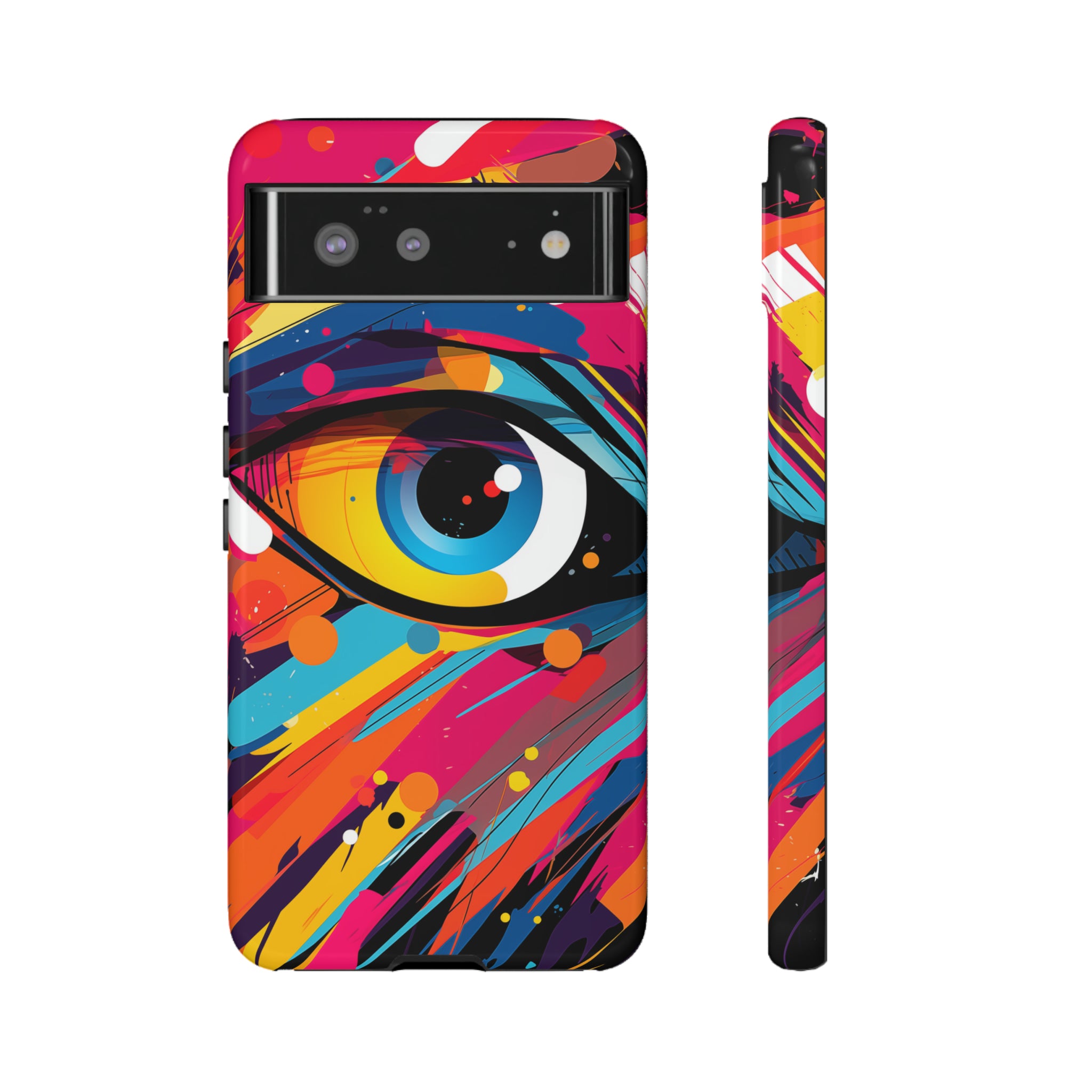 Abstract Eye Phone Case