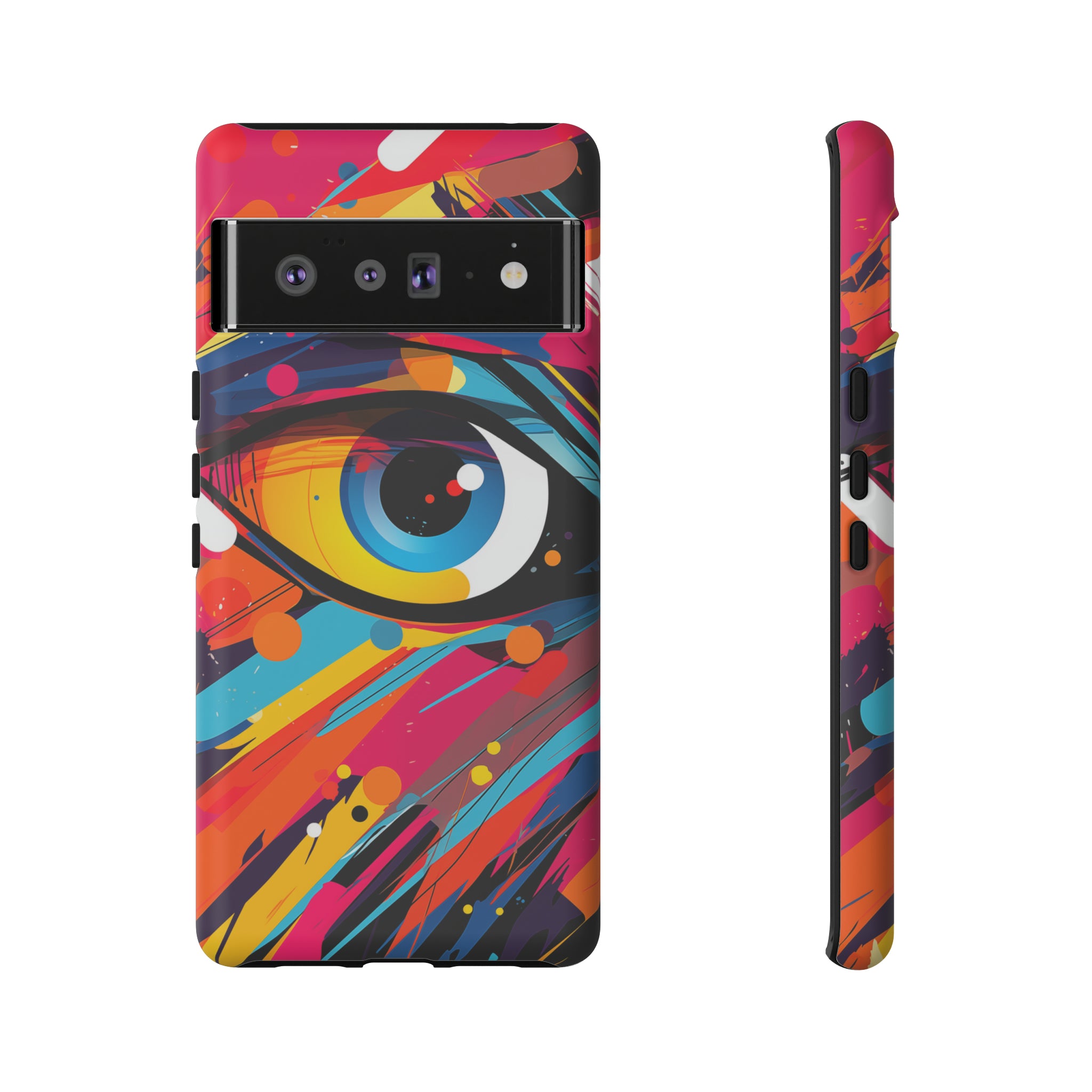 Abstract Eye Phone Case