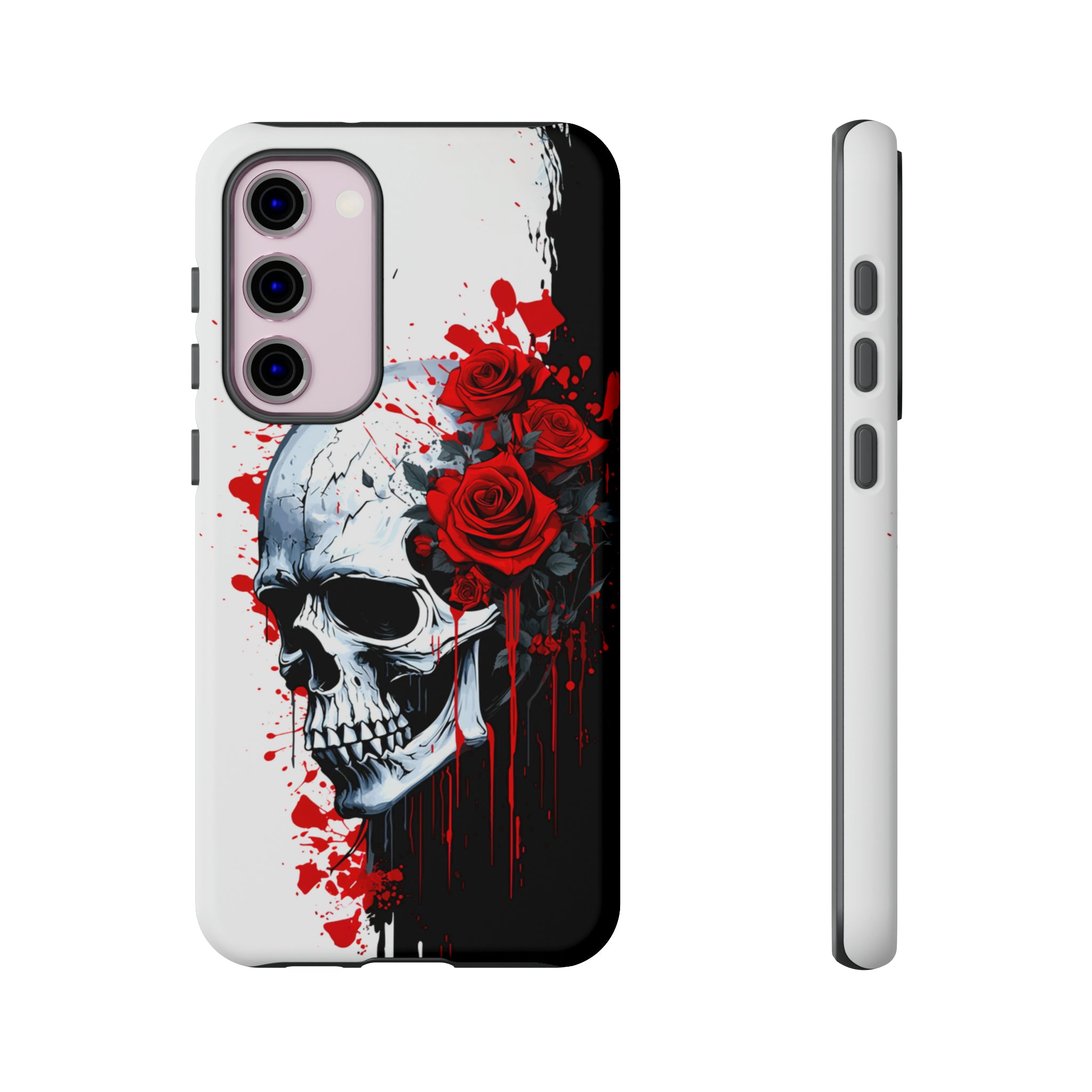 Rose Skull Phone Case