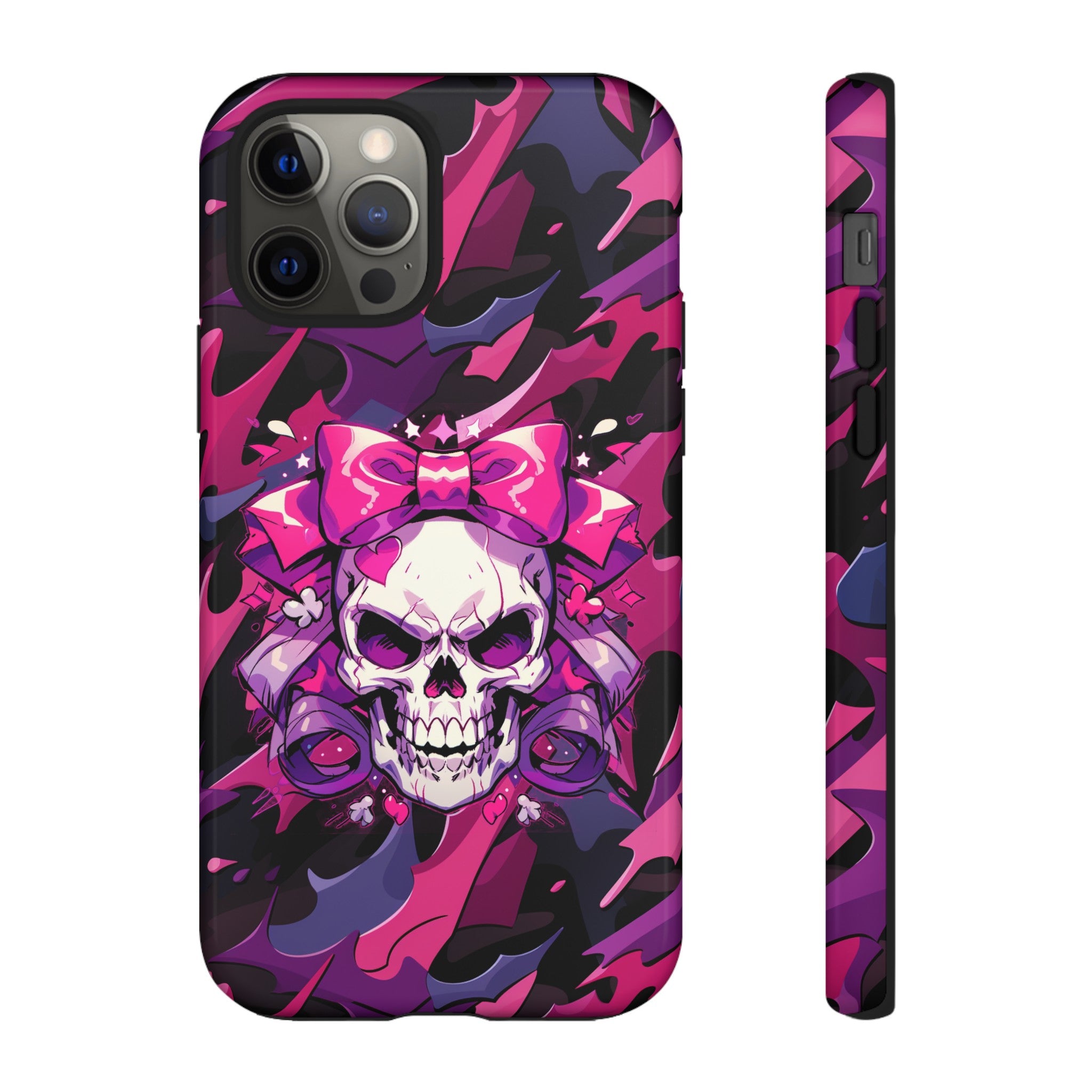 Pink Skull Phone Case