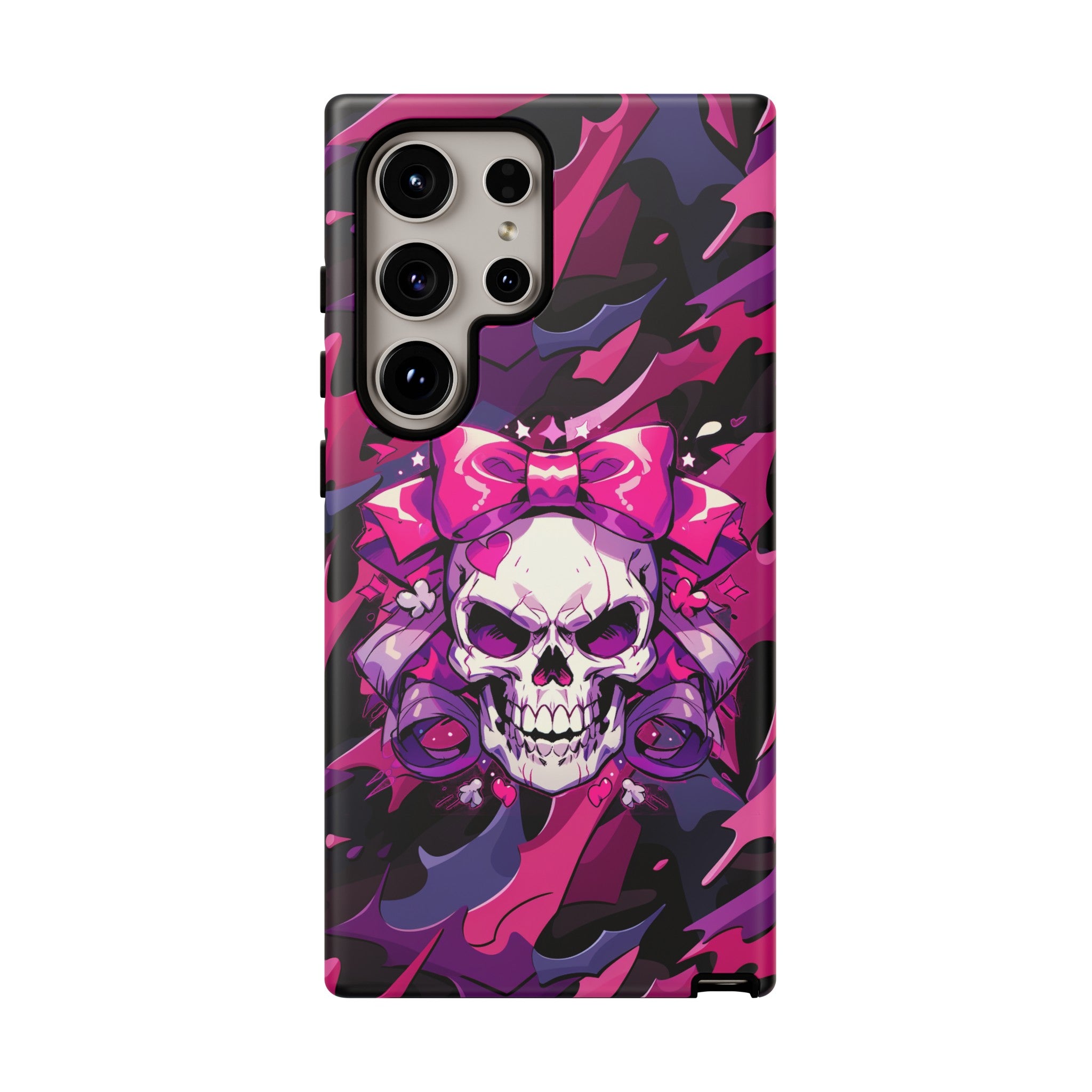 Pink Skull Phone Case