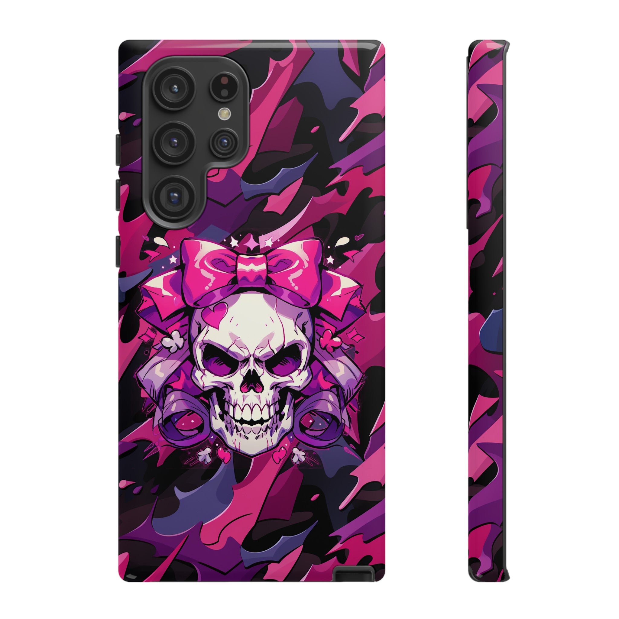 Pink Skull Phone Case