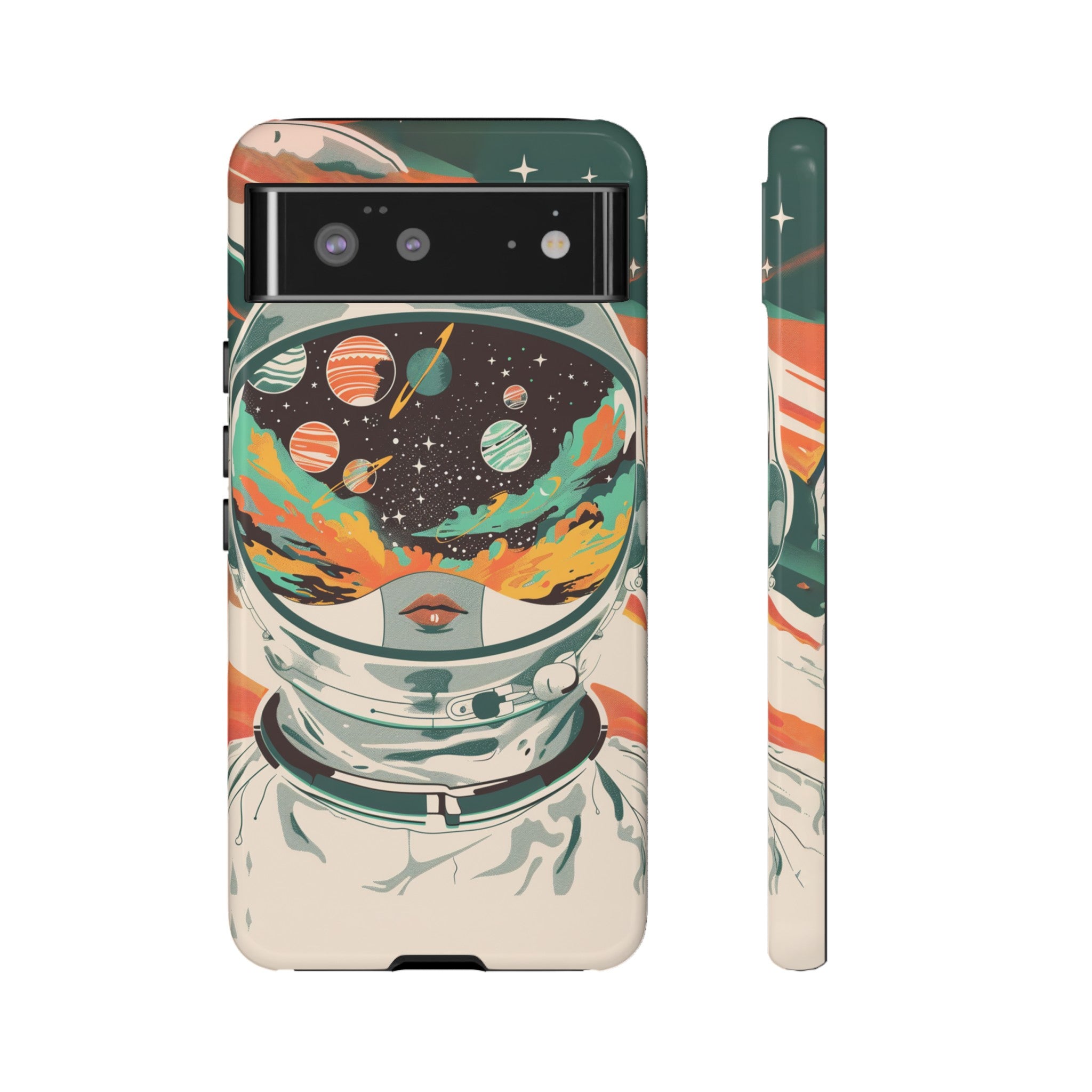 Retro Astronaut Phone Case