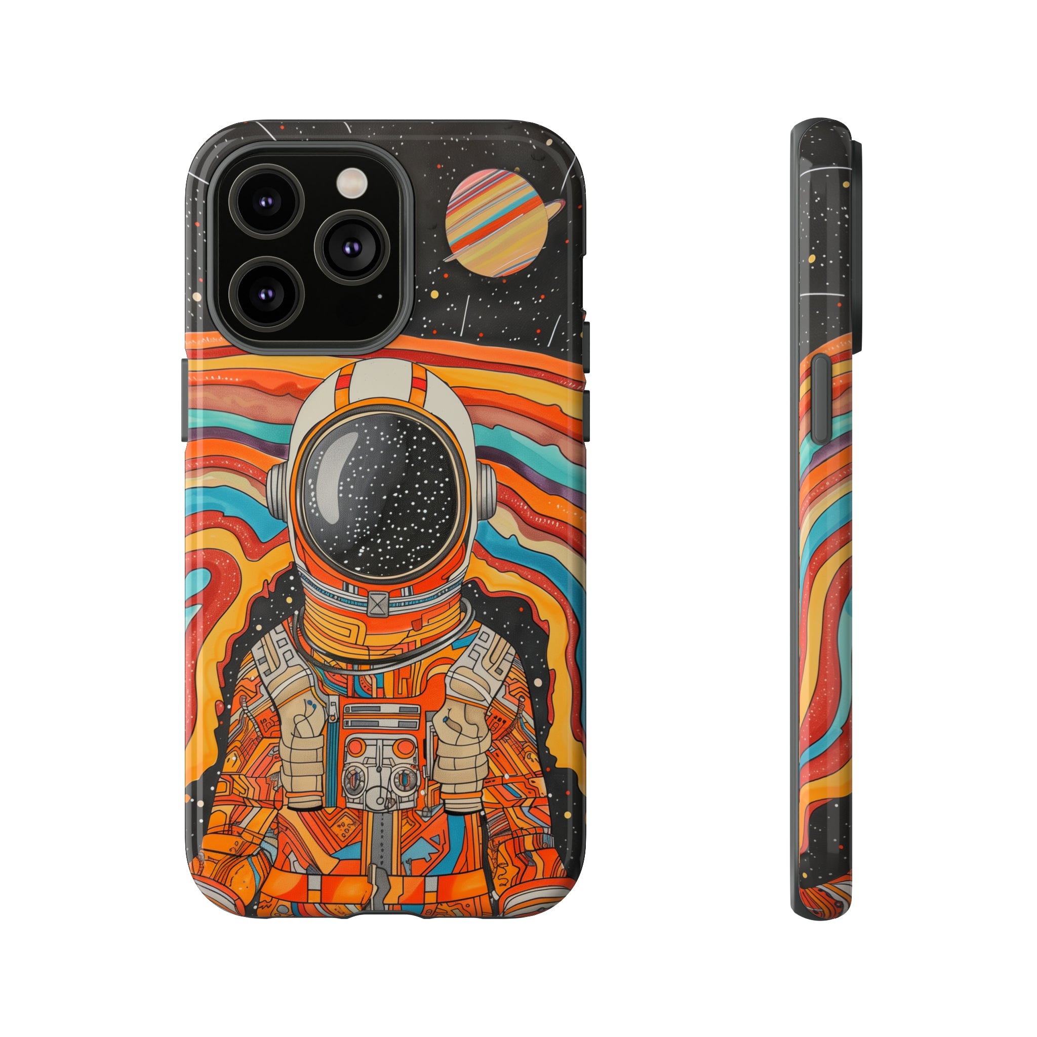 Psychedelic Astronaut Phone Case