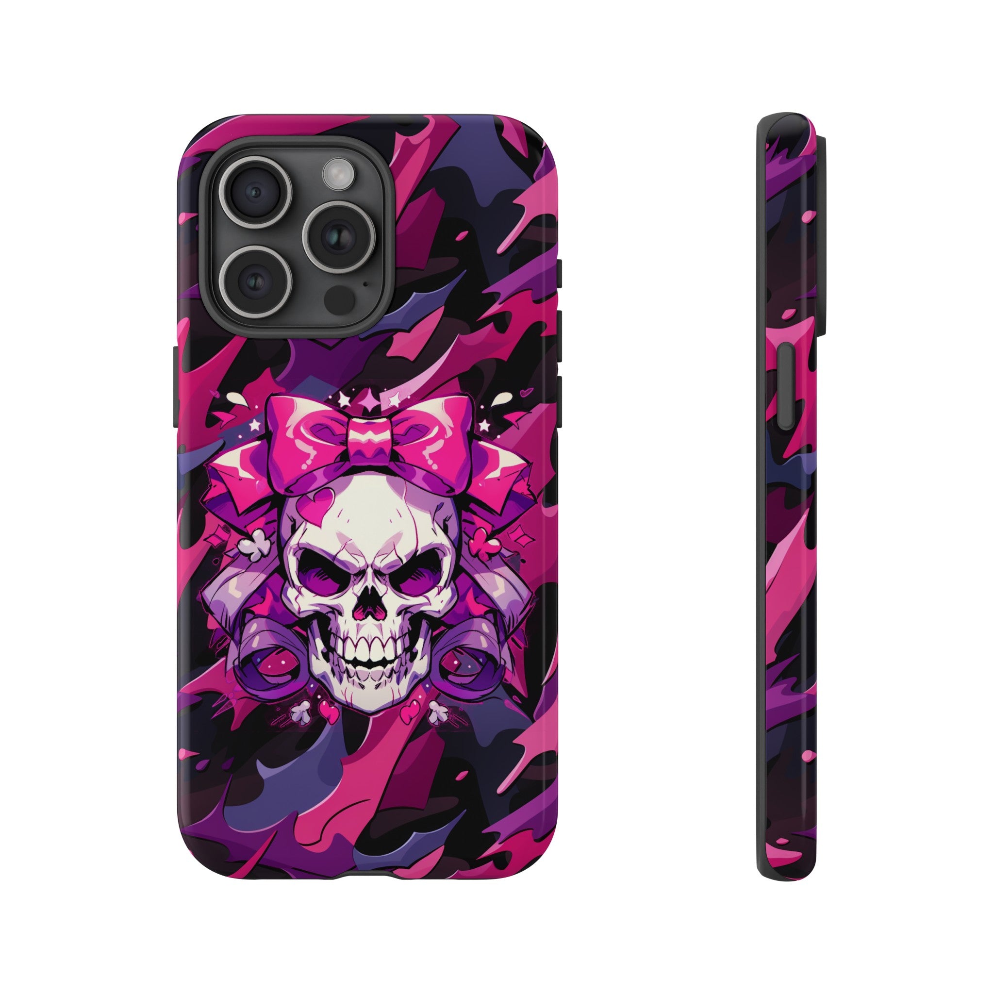 Pink Skull Phone Case