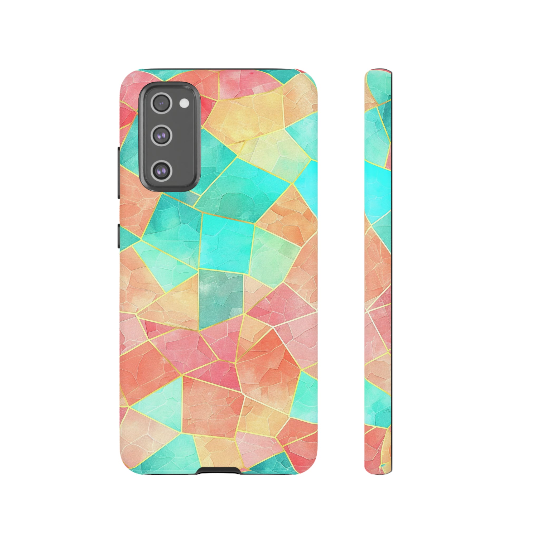 Geometric Pattern Pastel Phone Case