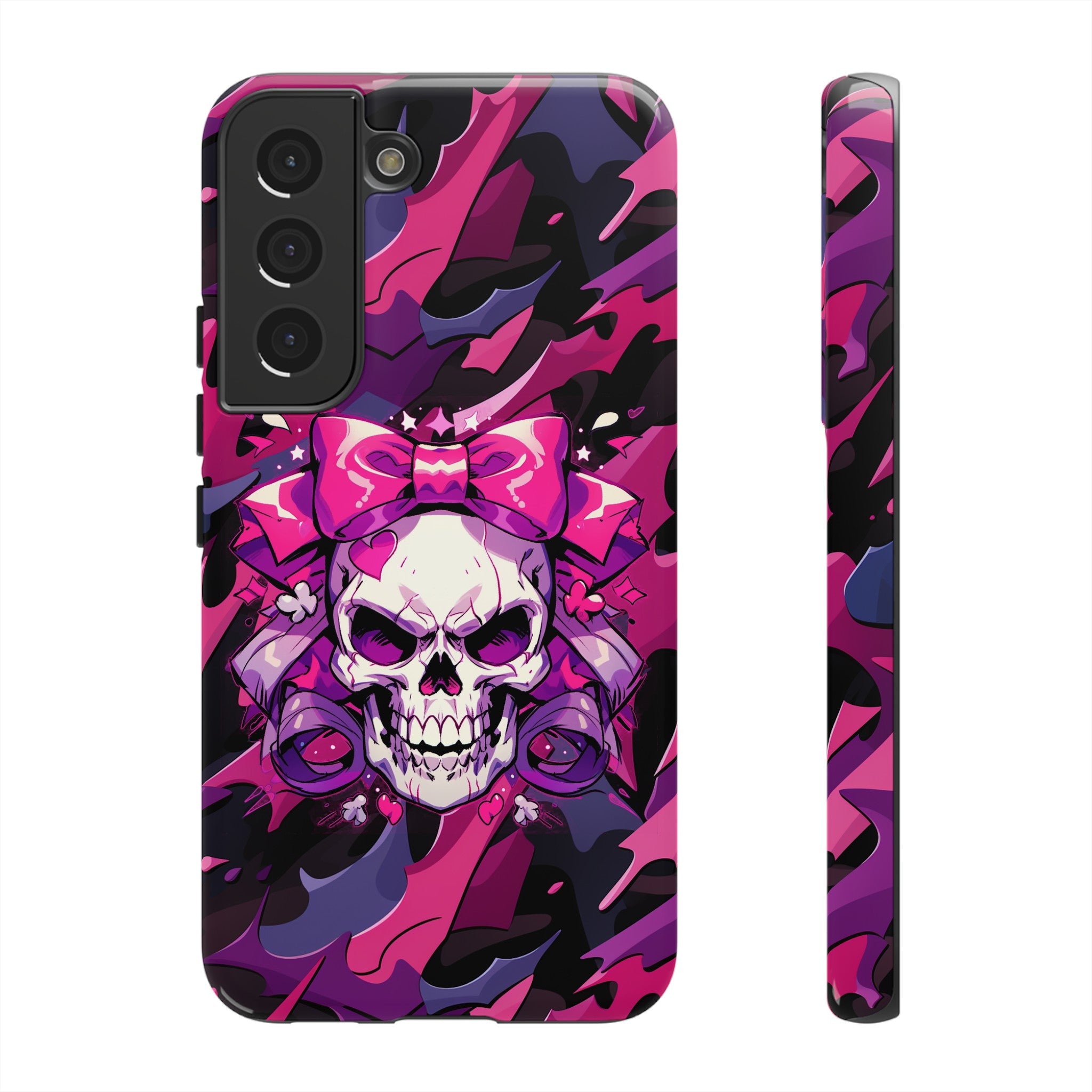 Pink Skull Phone Case