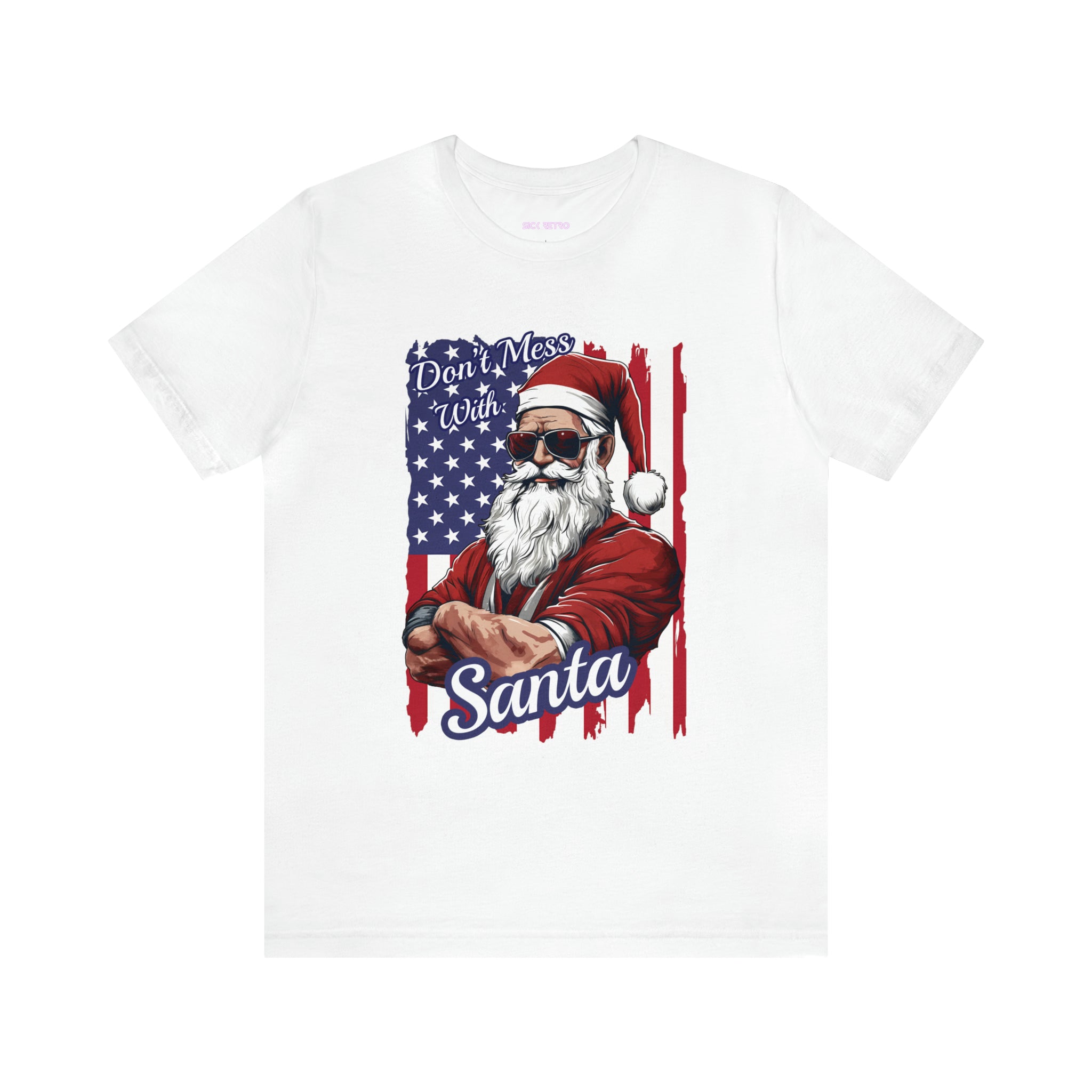 santa t patriotic santa